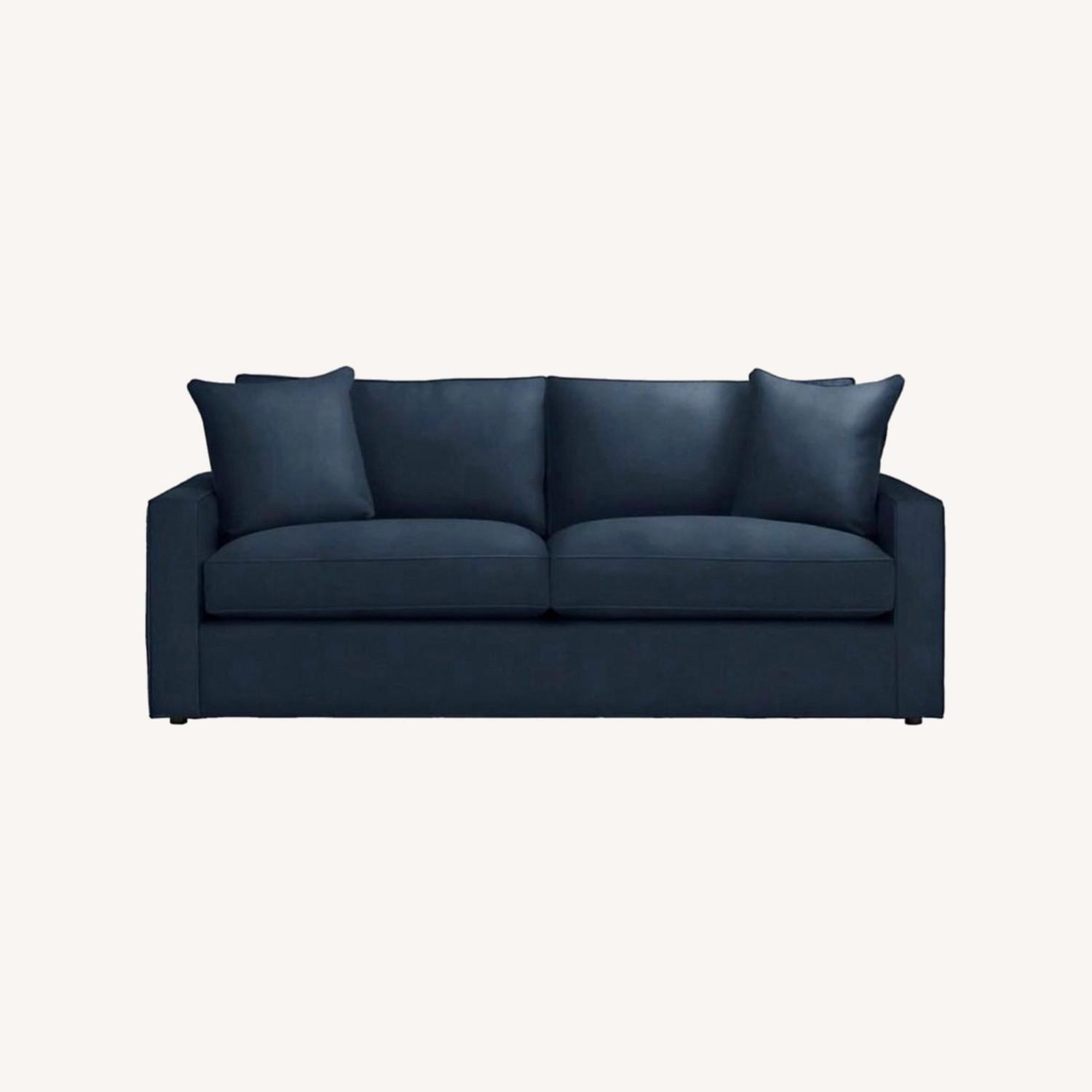 Room & Board York 87" Navy Sleeper Sofa AptDeco