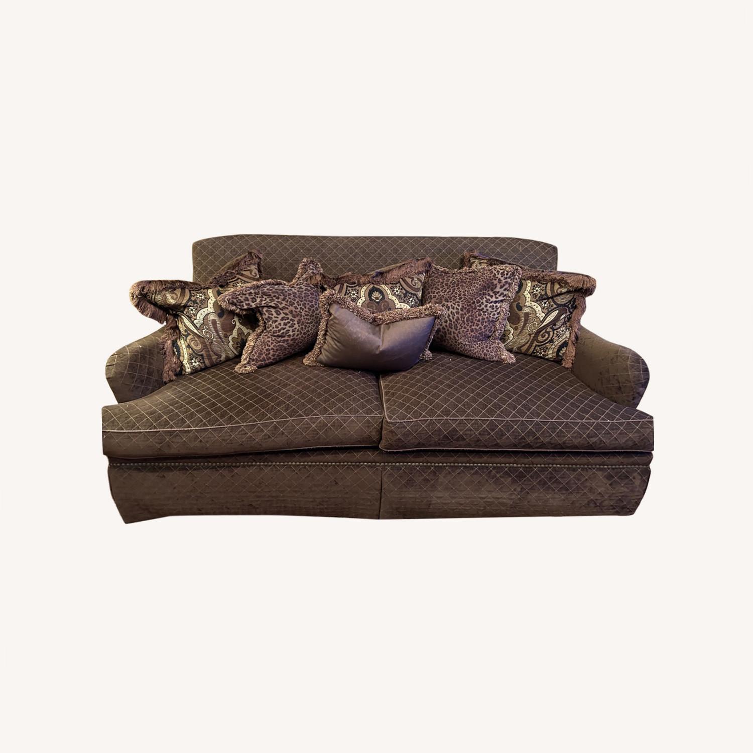 Brown Paul Roberts Sofa - image-0