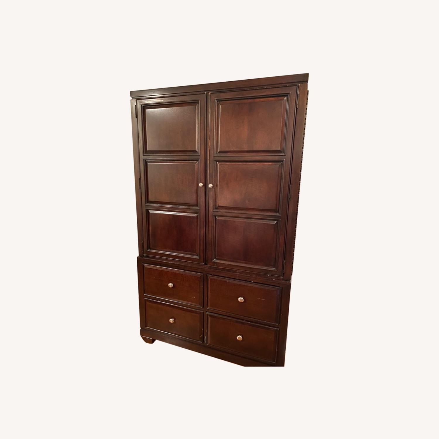 Raymour & Flanigan 2 Piece Armoire AptDeco