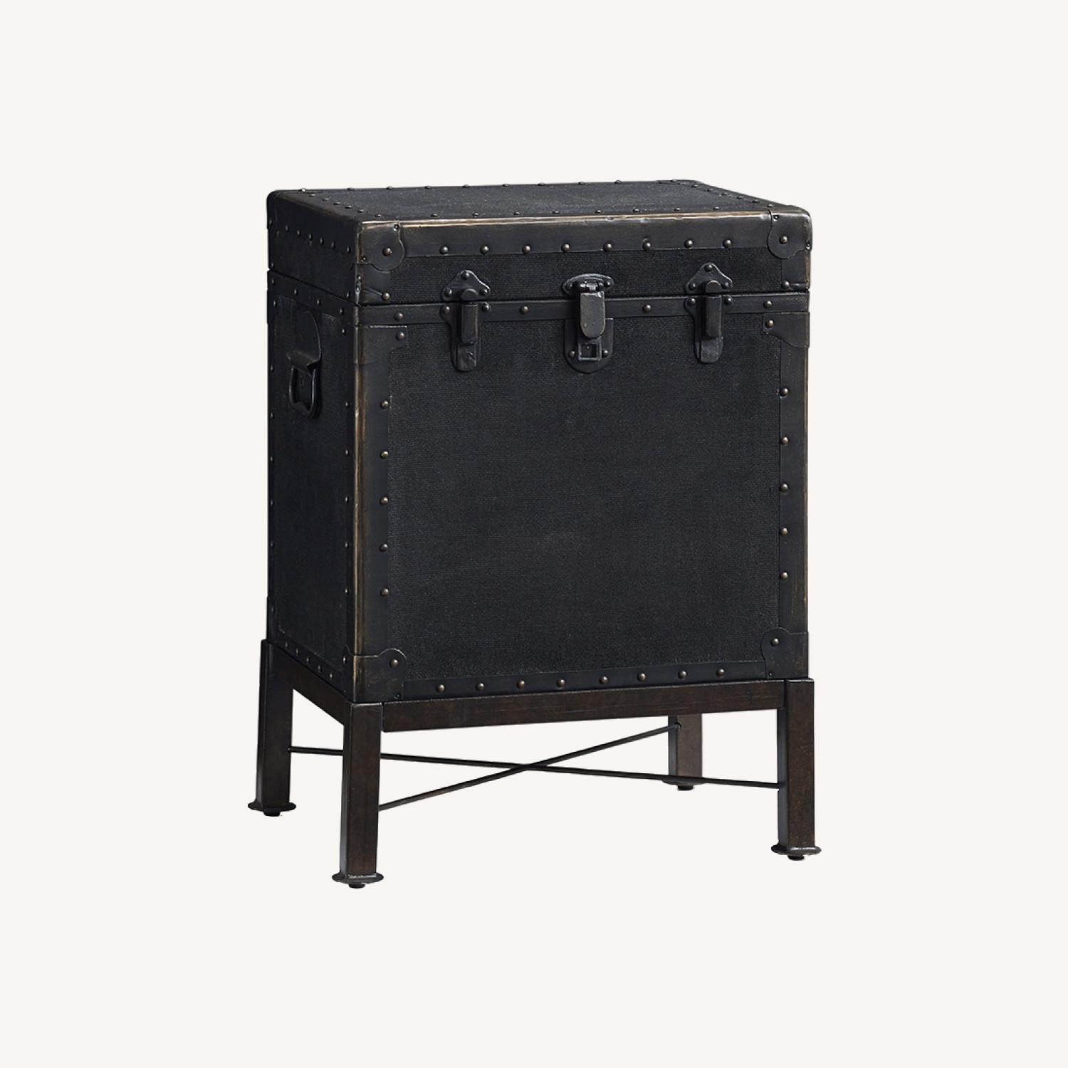 Pottery Barn Ludlow Rectangular Trunk End Table - image-0