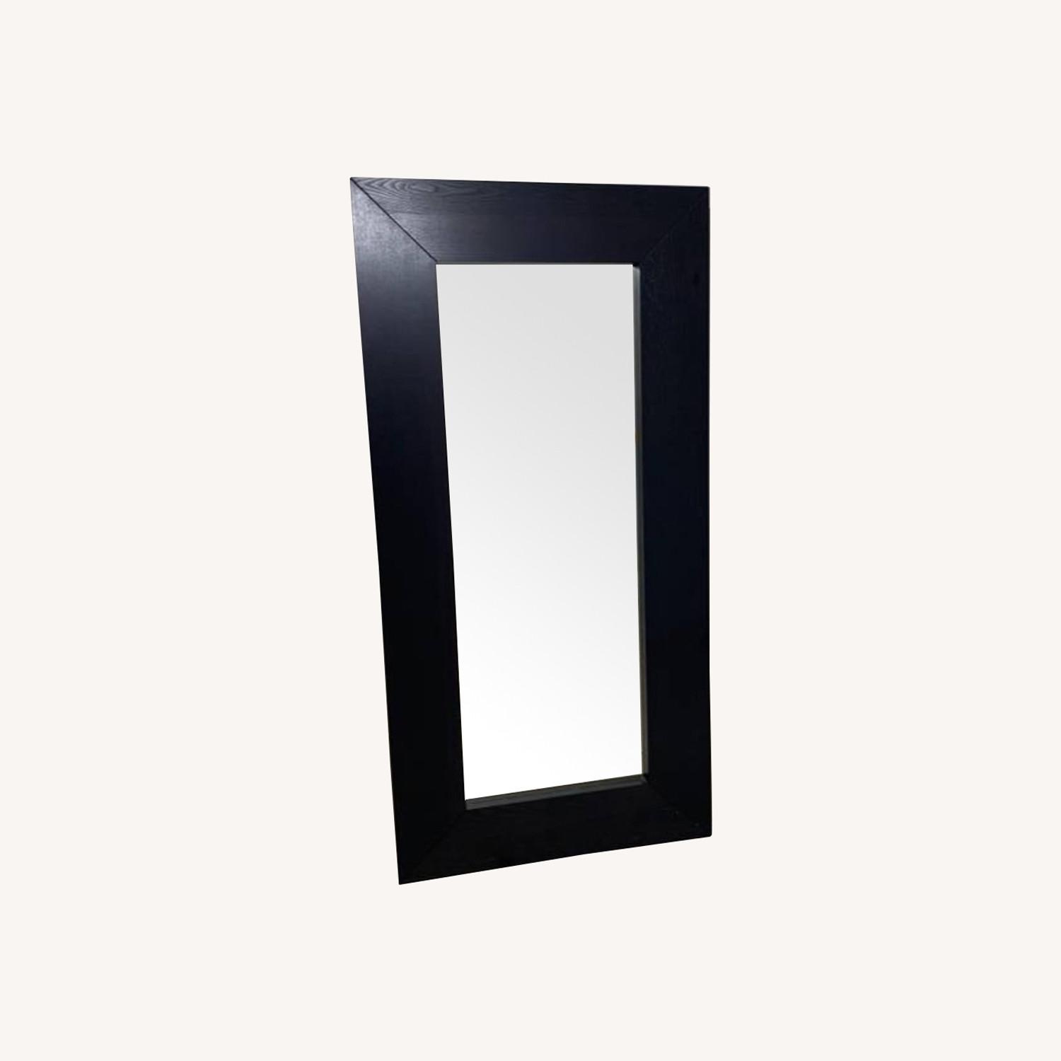 IKEA Mongstad Full Length Floor Wood Mirror AptDeco