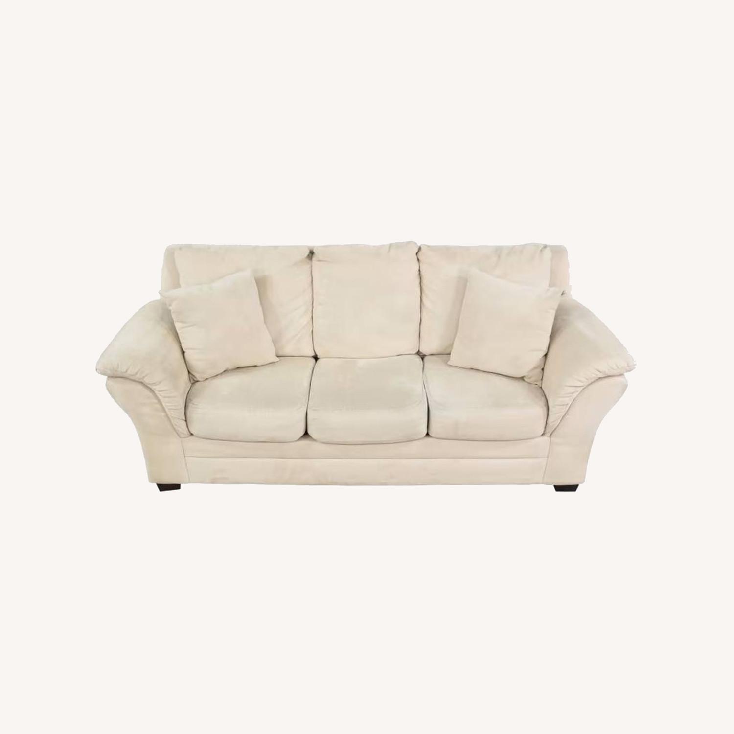 JC Penney Three Cushion Sofa - image-0
