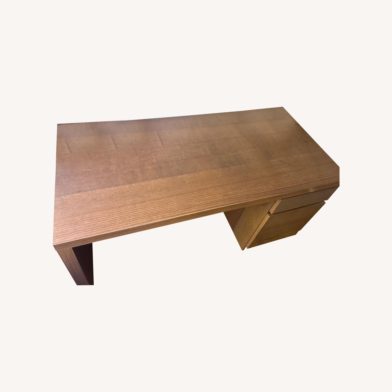 IKEA MALM Desk in Brown AptDeco