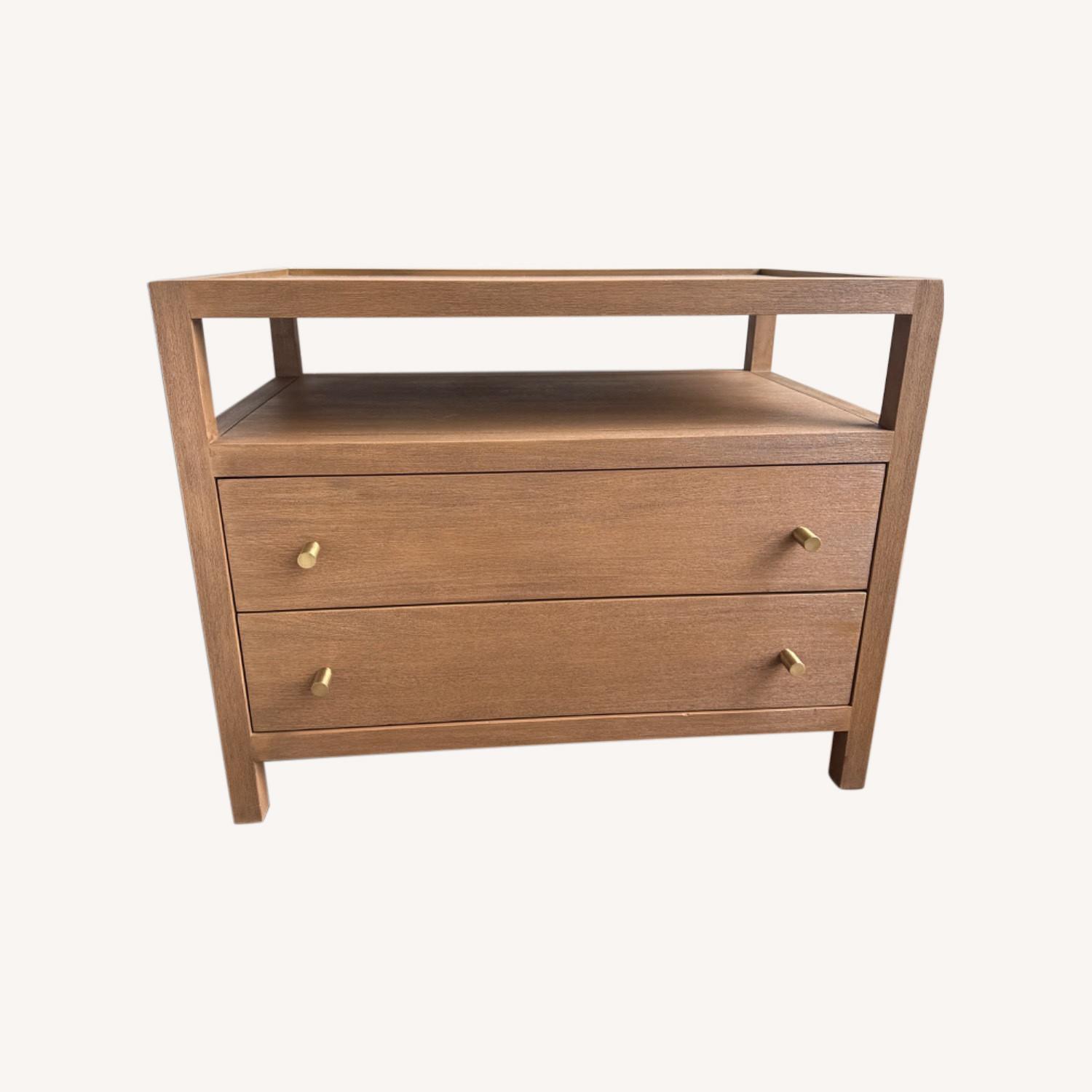 Keane Driftwood Charging Nightstand