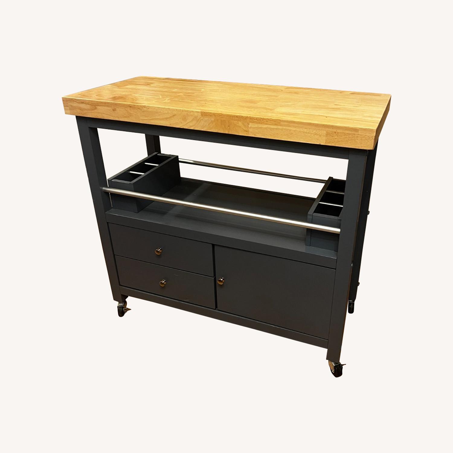 Wayfair Kitchen Cart AptDeco