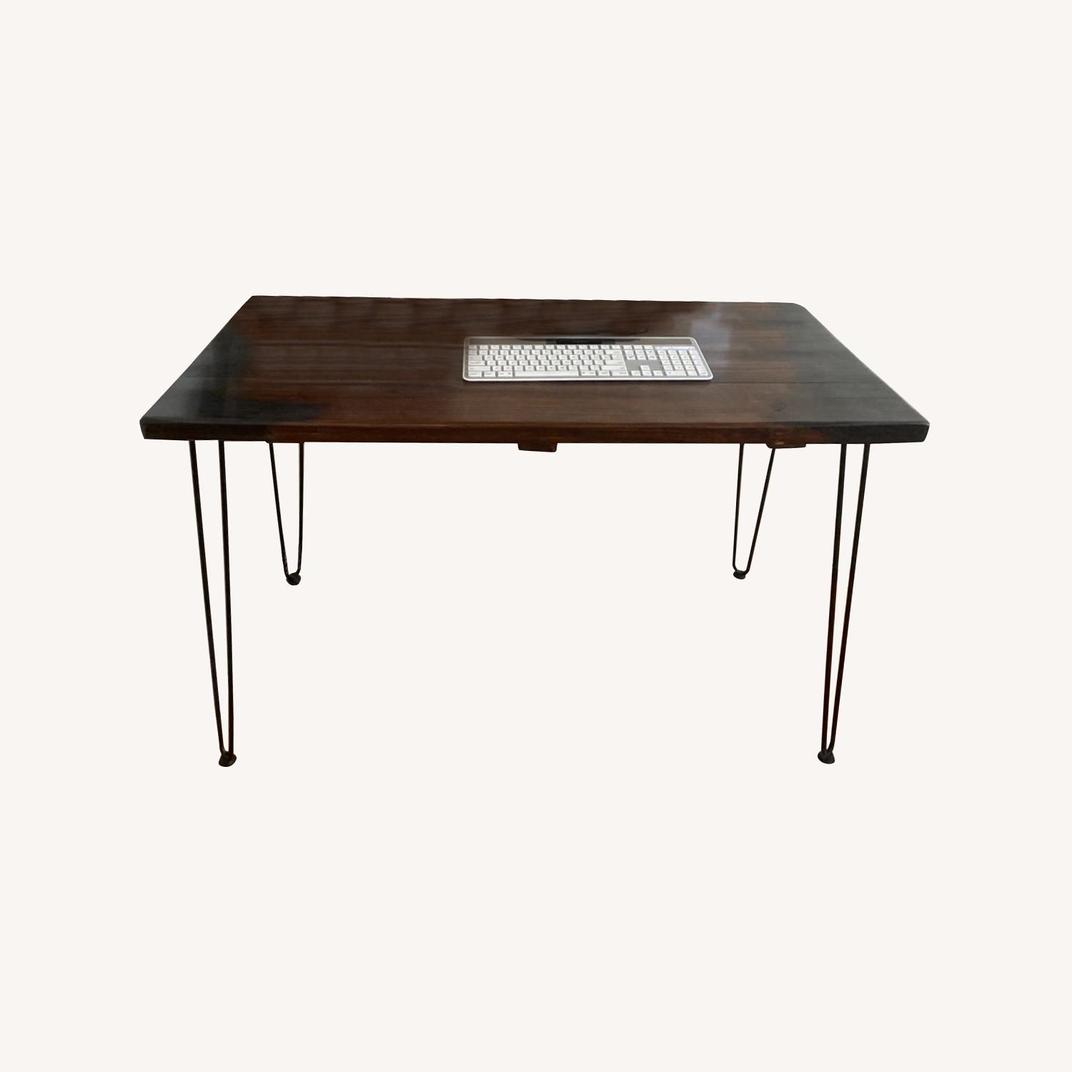 Custommade Distressed Wood Desk or Table AptDeco