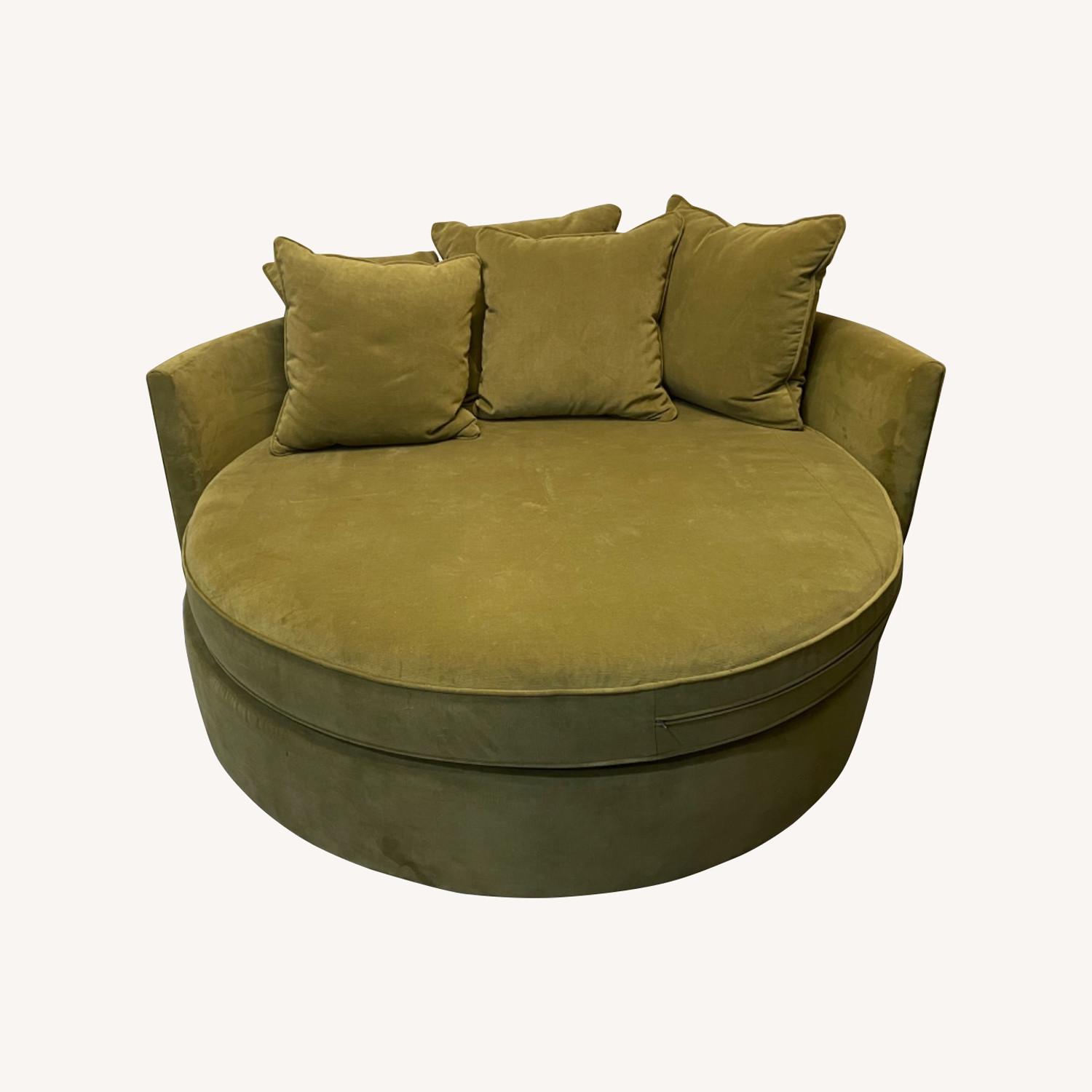 Mitchell Gold + Bob Williams Green Chair - image-0