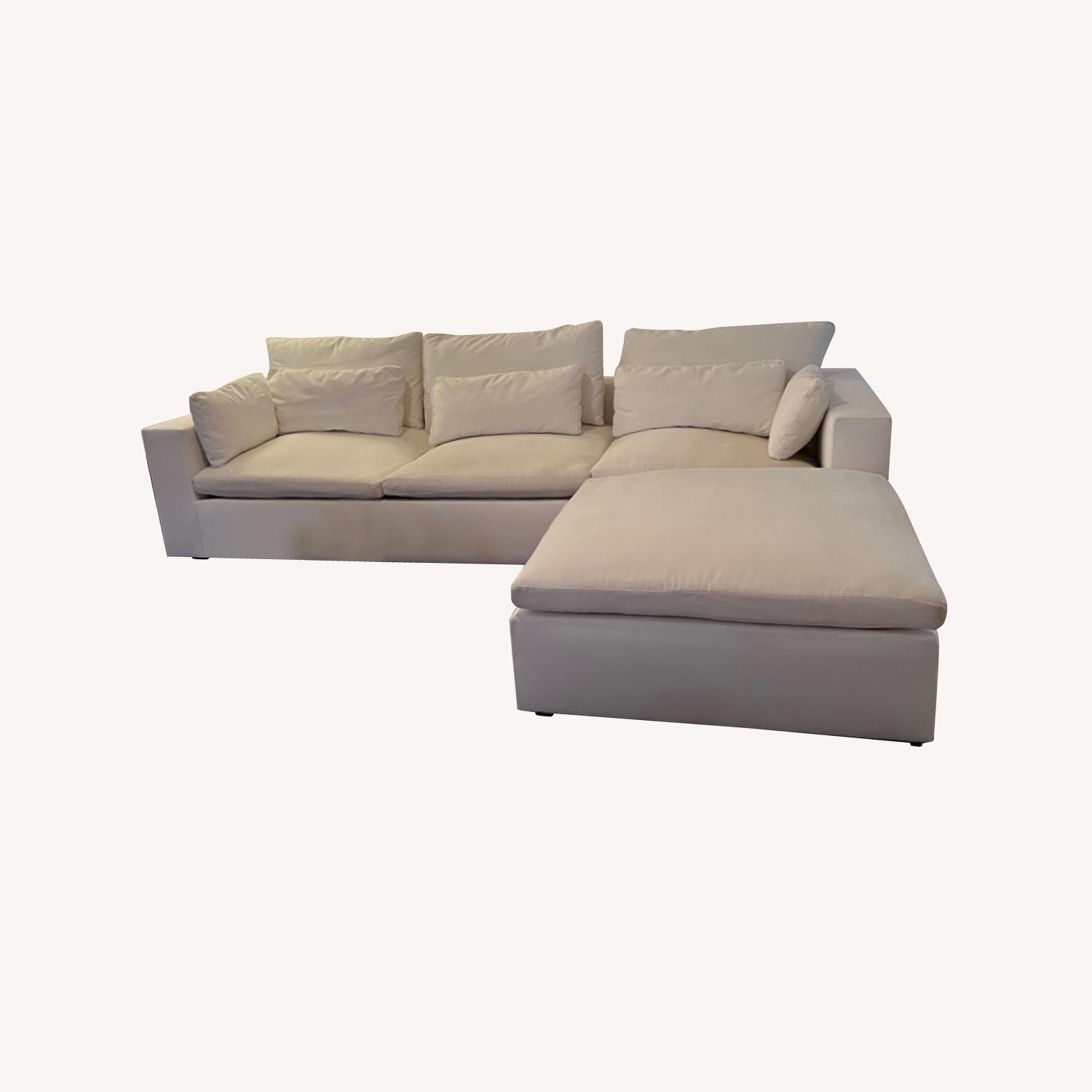 West Elm Harmony Modular 3pc Ottoman Sectional - image-0