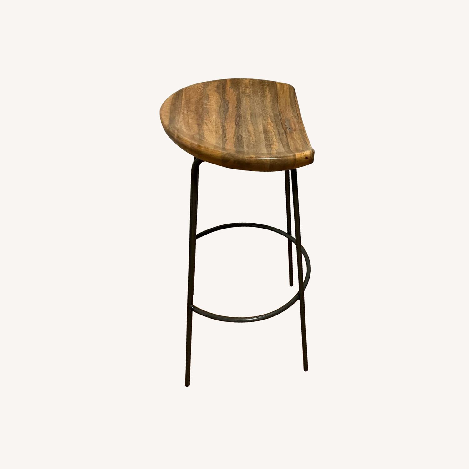 West Elm Alden Wood Bar Stools AptDeco
