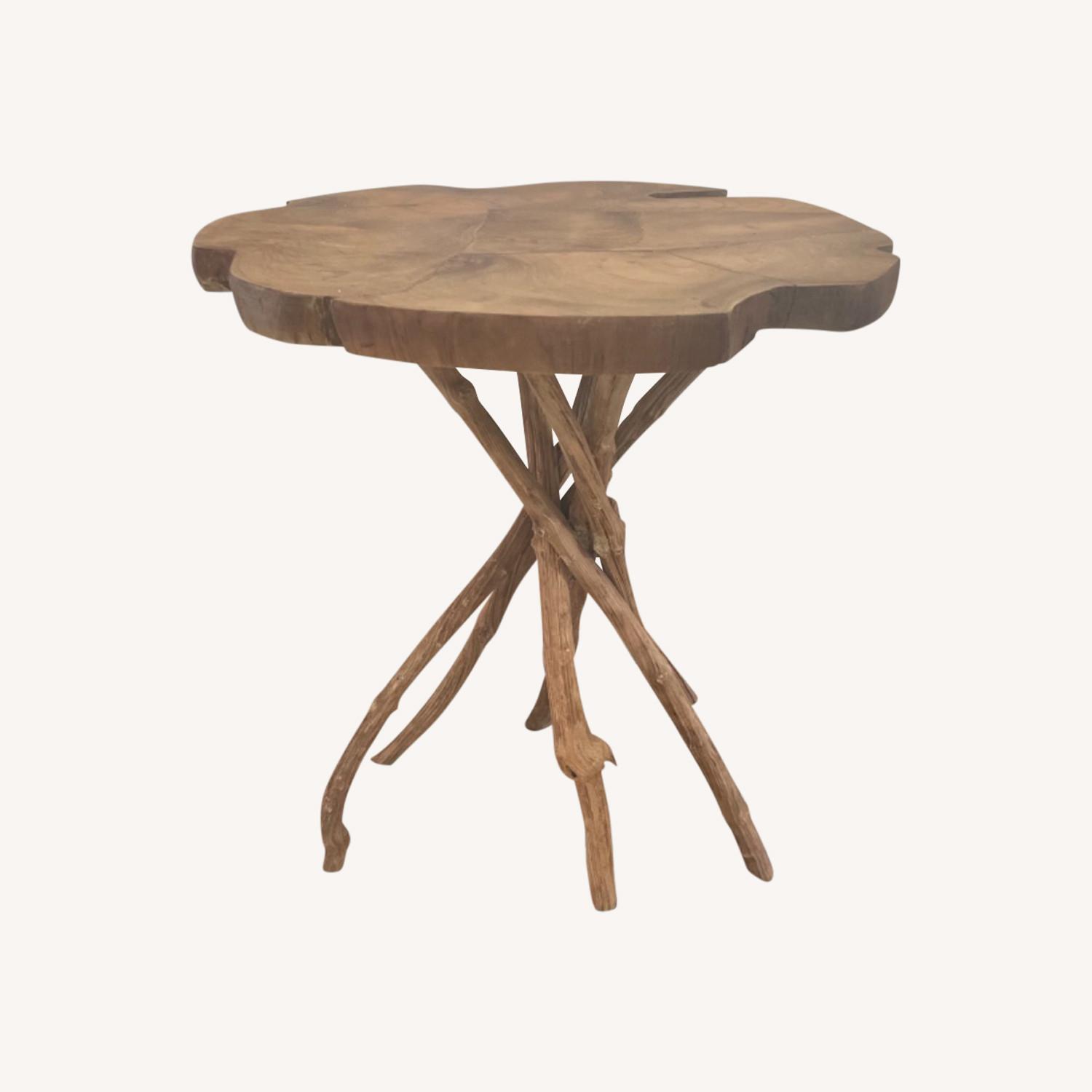 Wayfair Tree Stump Side Table - image-0