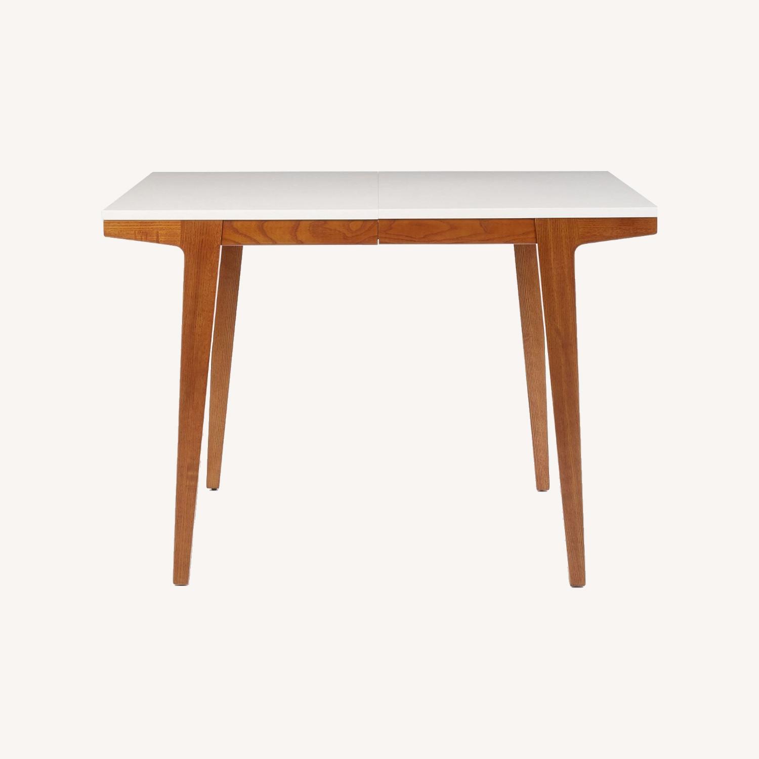 West Elm Modern Expandable Dining Table AptDeco
