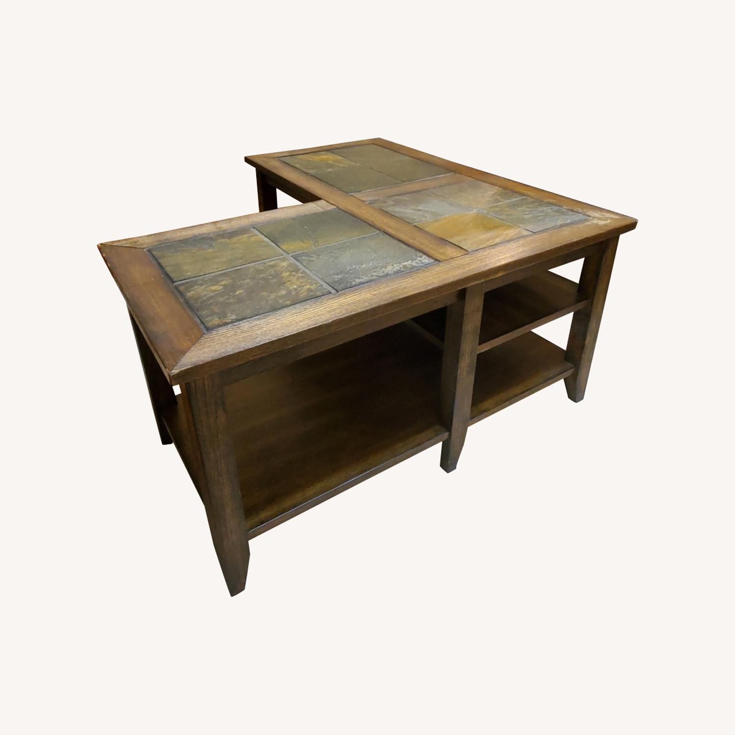 L-Shaped Coffee Table - image-0