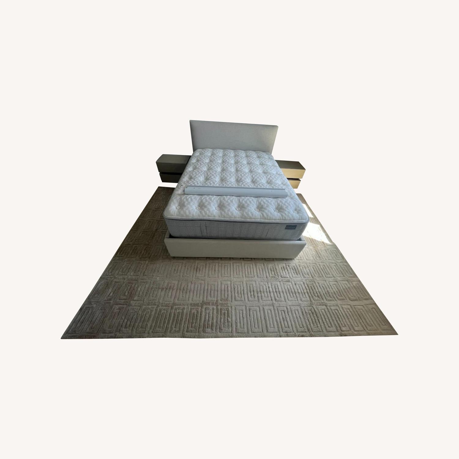 Restoration Hardware Silk & Wool Rug - image-0