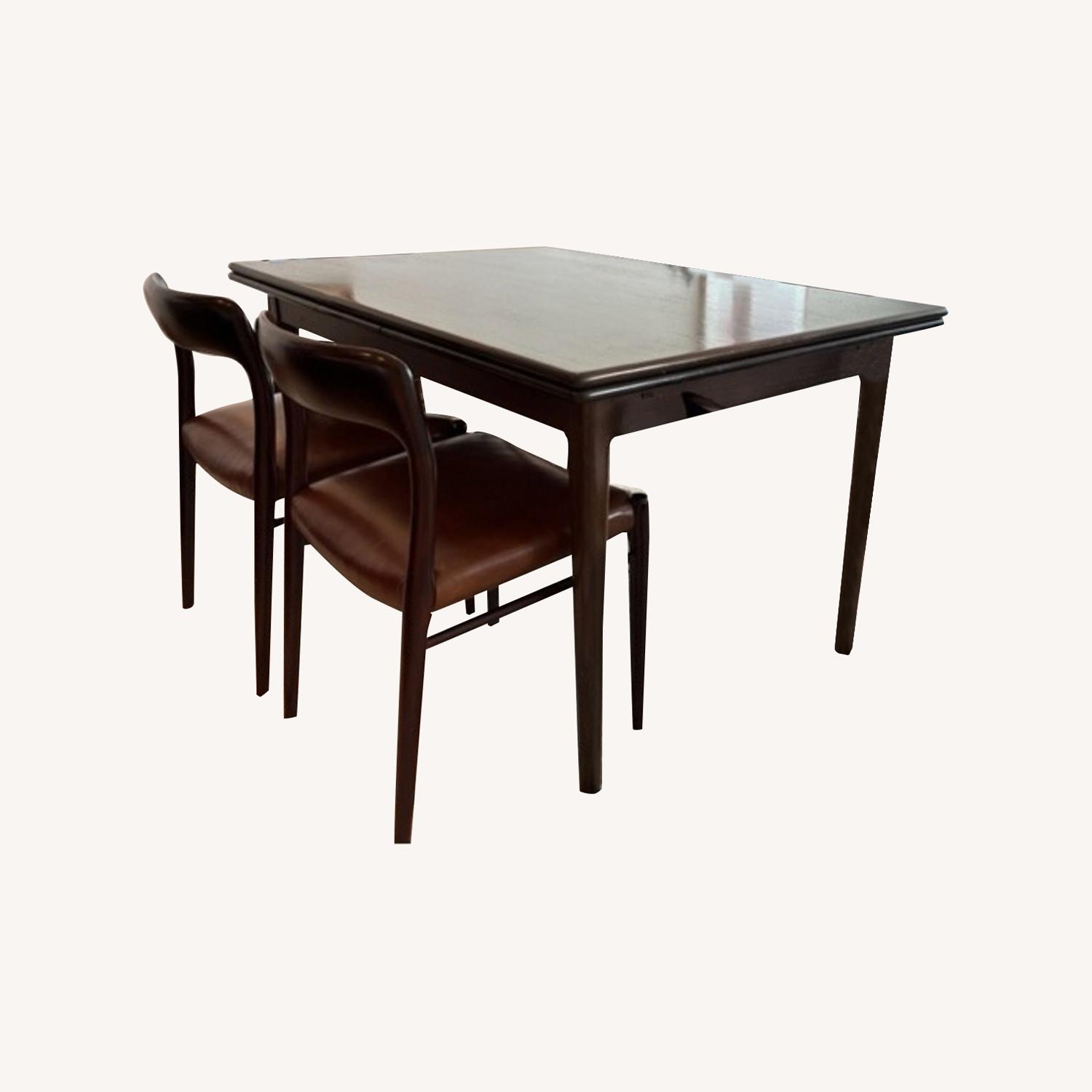 Lost City Arts Neils Moeller Cherry Antique Dining Table - image-0