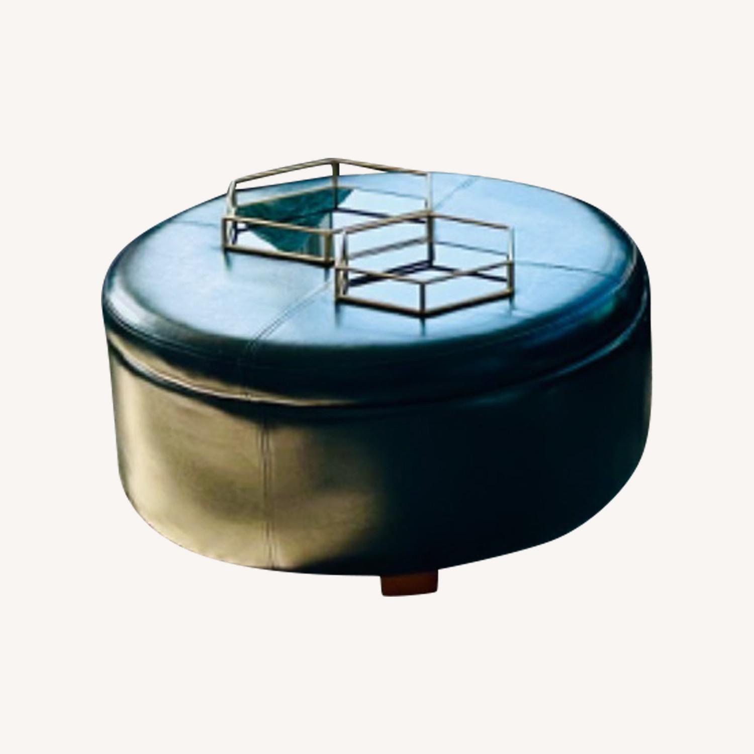 West Elm Ottoman Coffee Table AptDeco