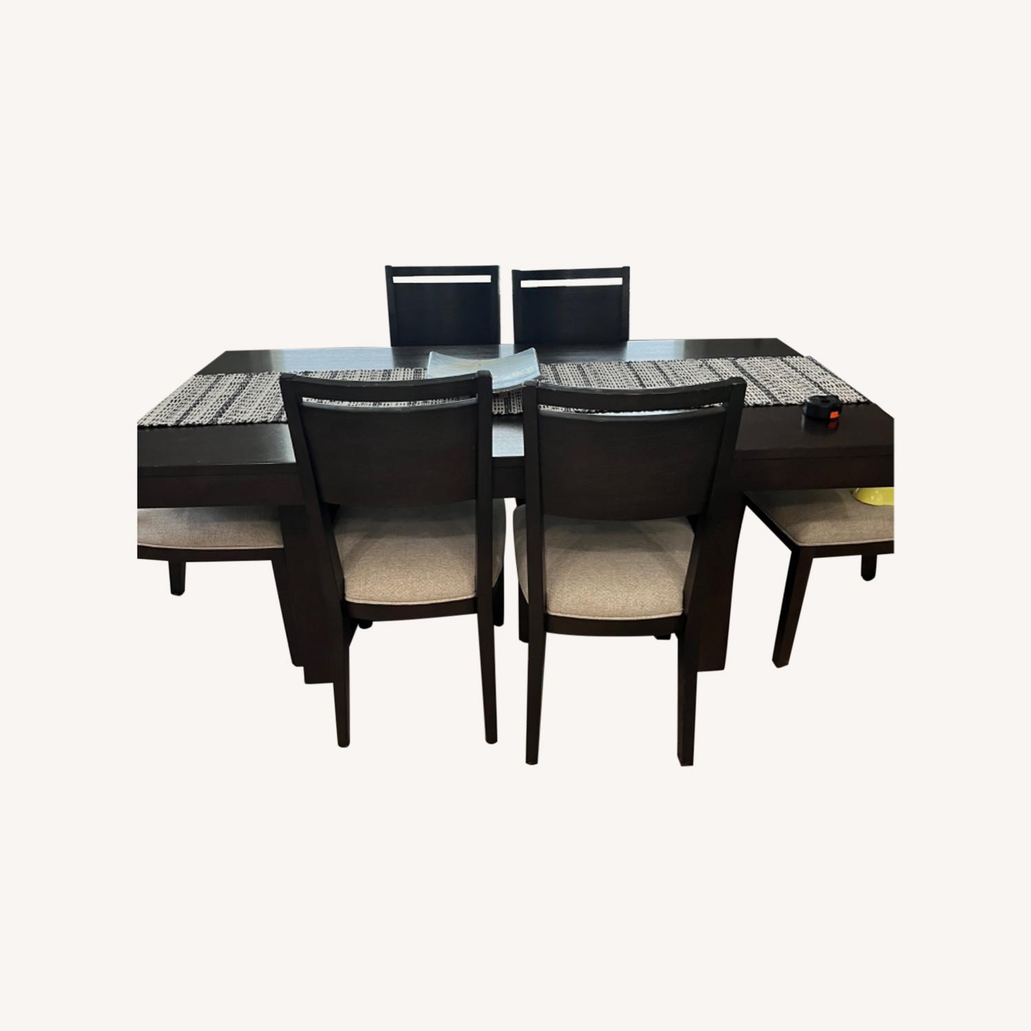 Macy's Dining Table and Chairs - image-0