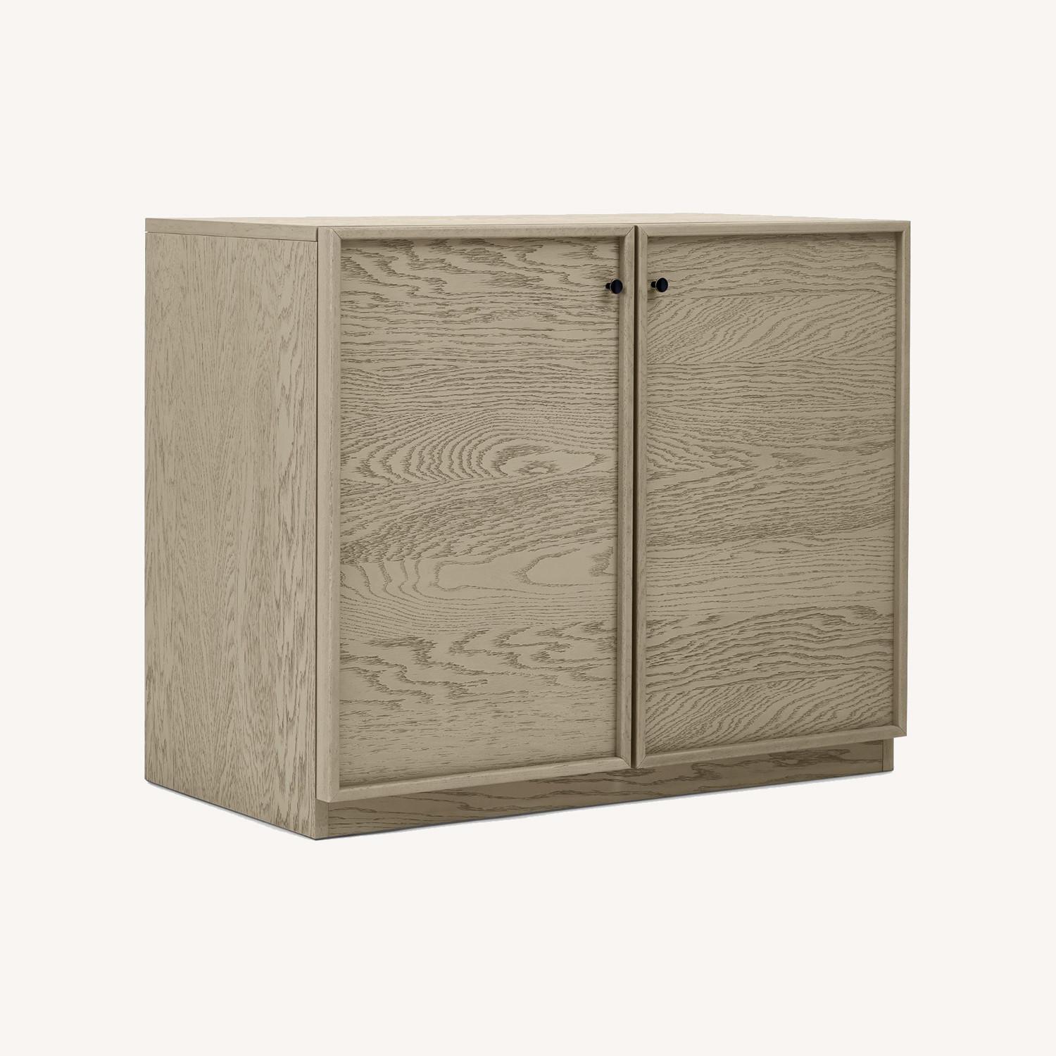 West Elm Holmes Modular 2-Door Wood Console (36") - image-0