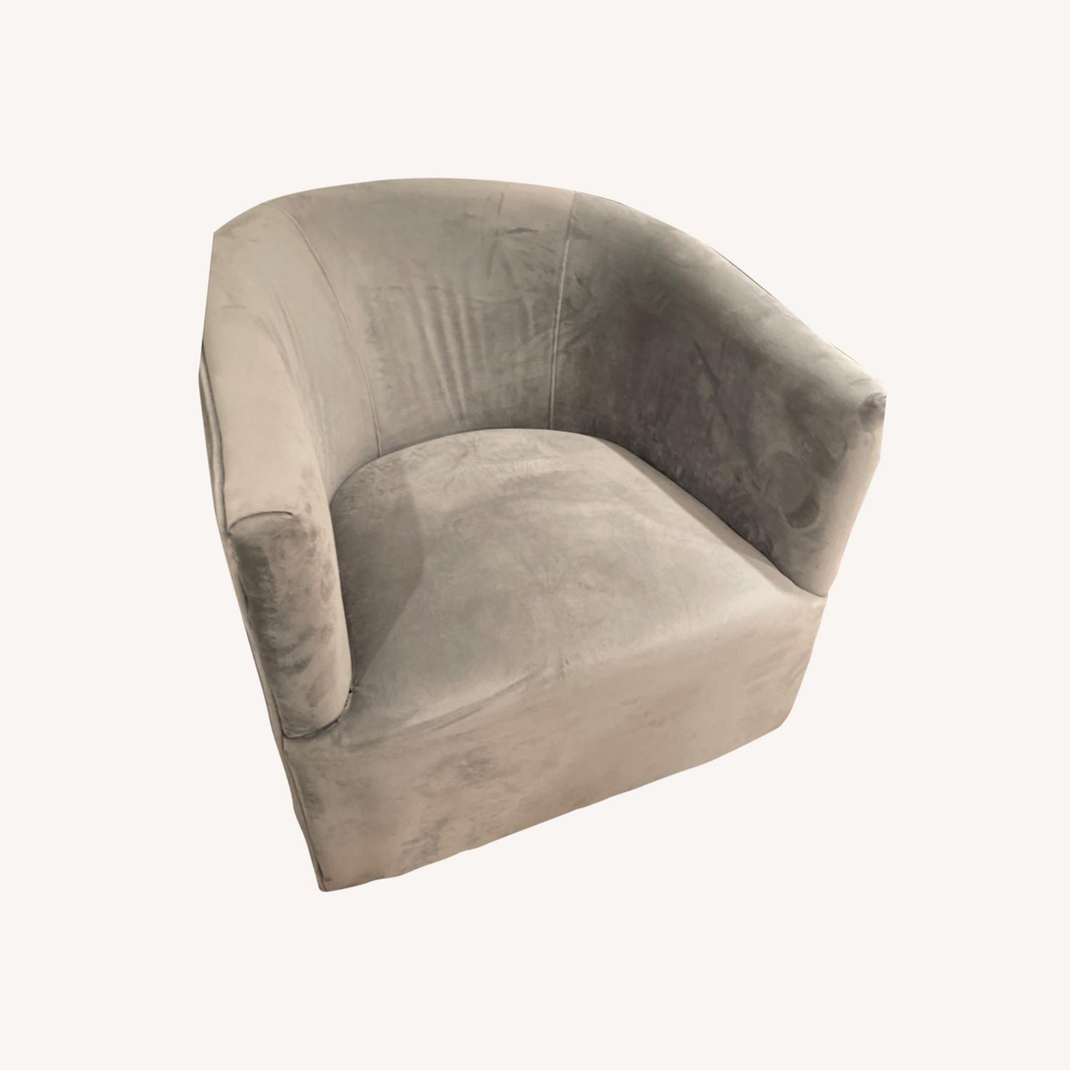 Bob's Discount Furniture Swivel Arm Chair - image-0