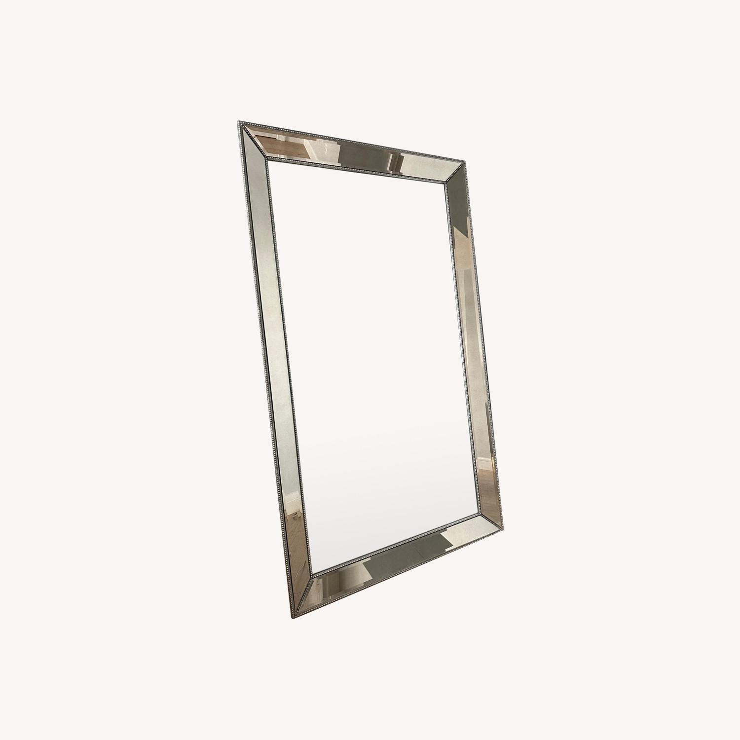 Beveled Beaded Full Length Mirror - image-0
