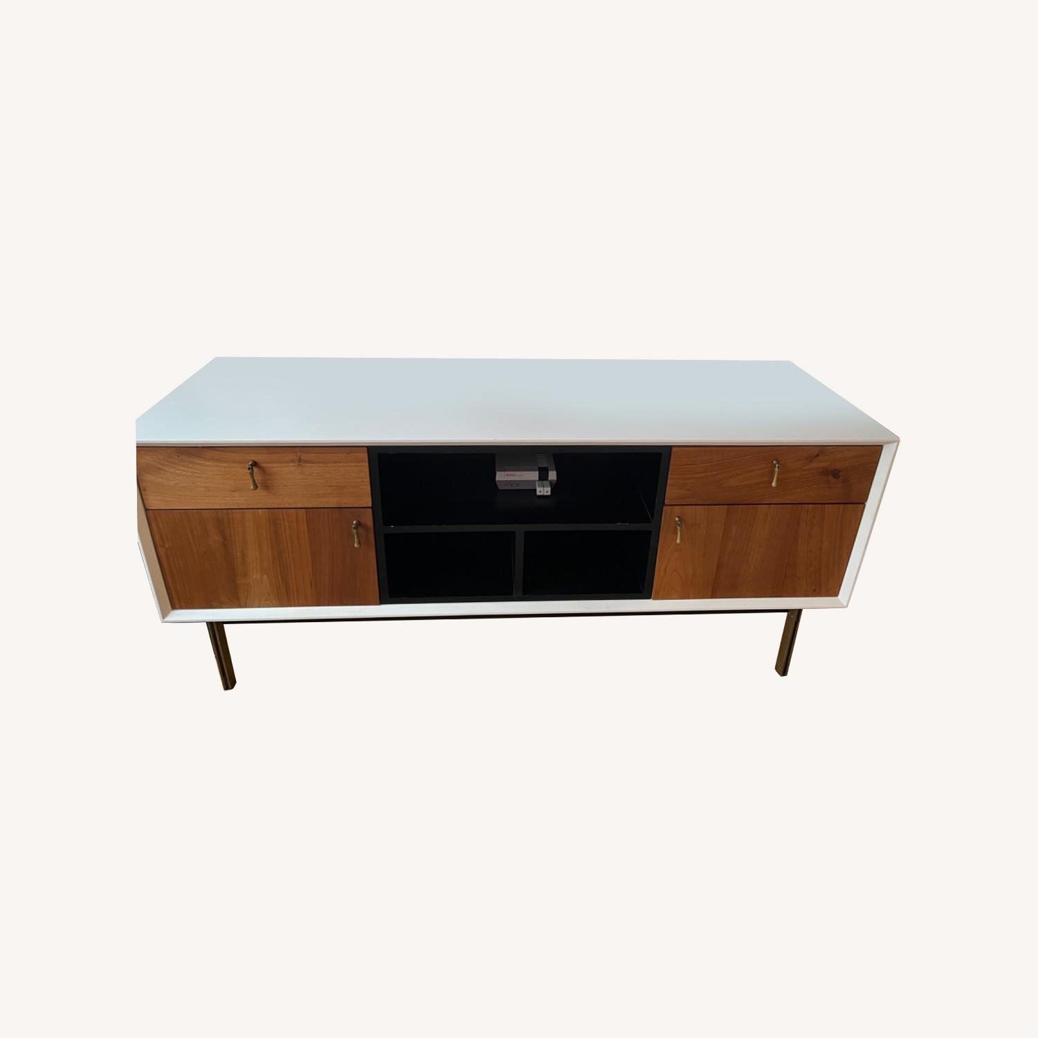 Organic Modernism TV Media Console - AptDeco