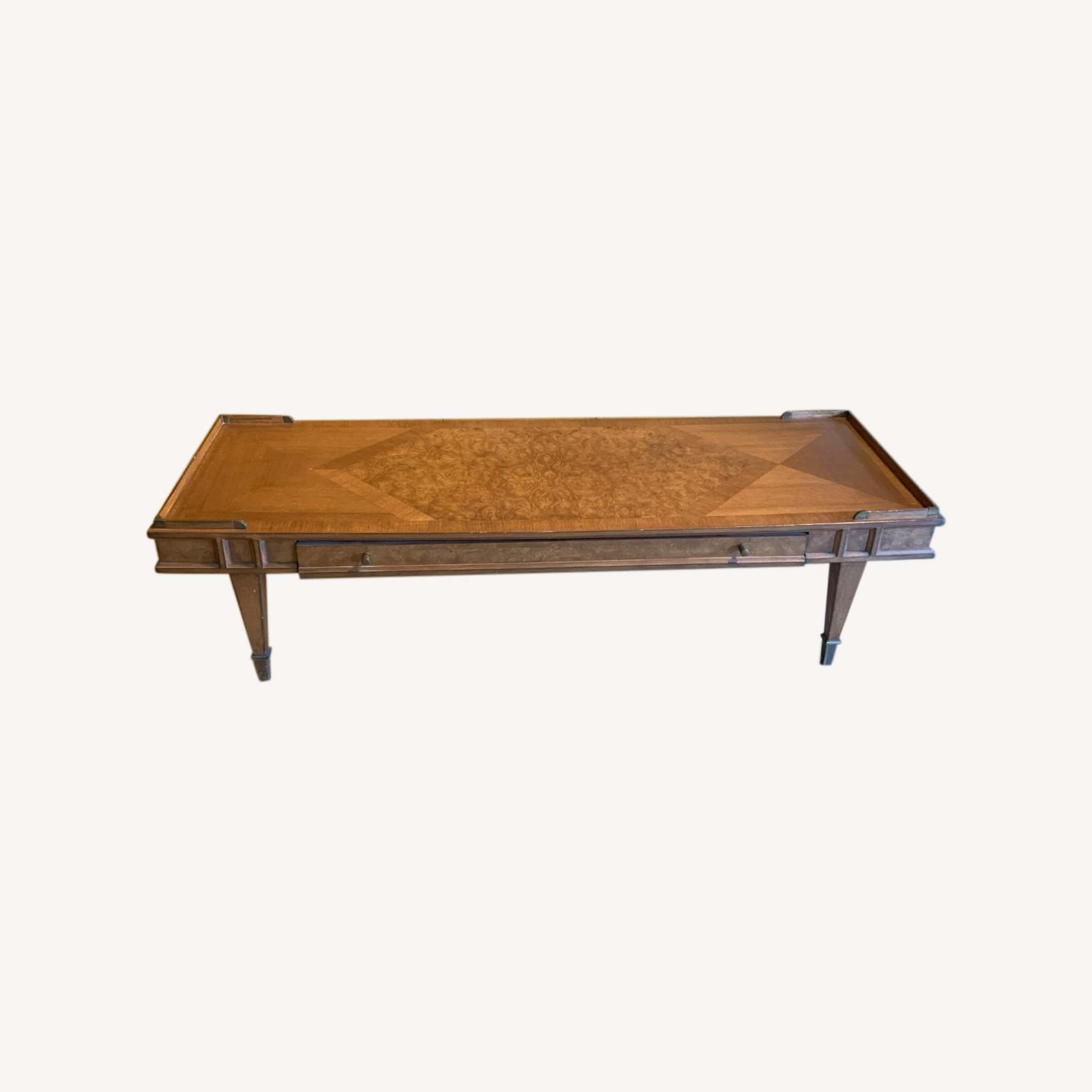 Wood 1960's Coffee Table - image-0