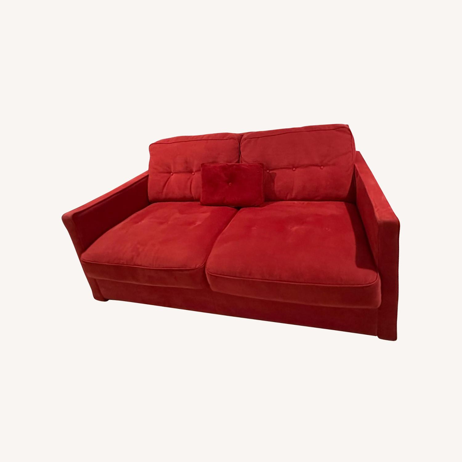 Ultra-Suede Sofa Bed - image-0