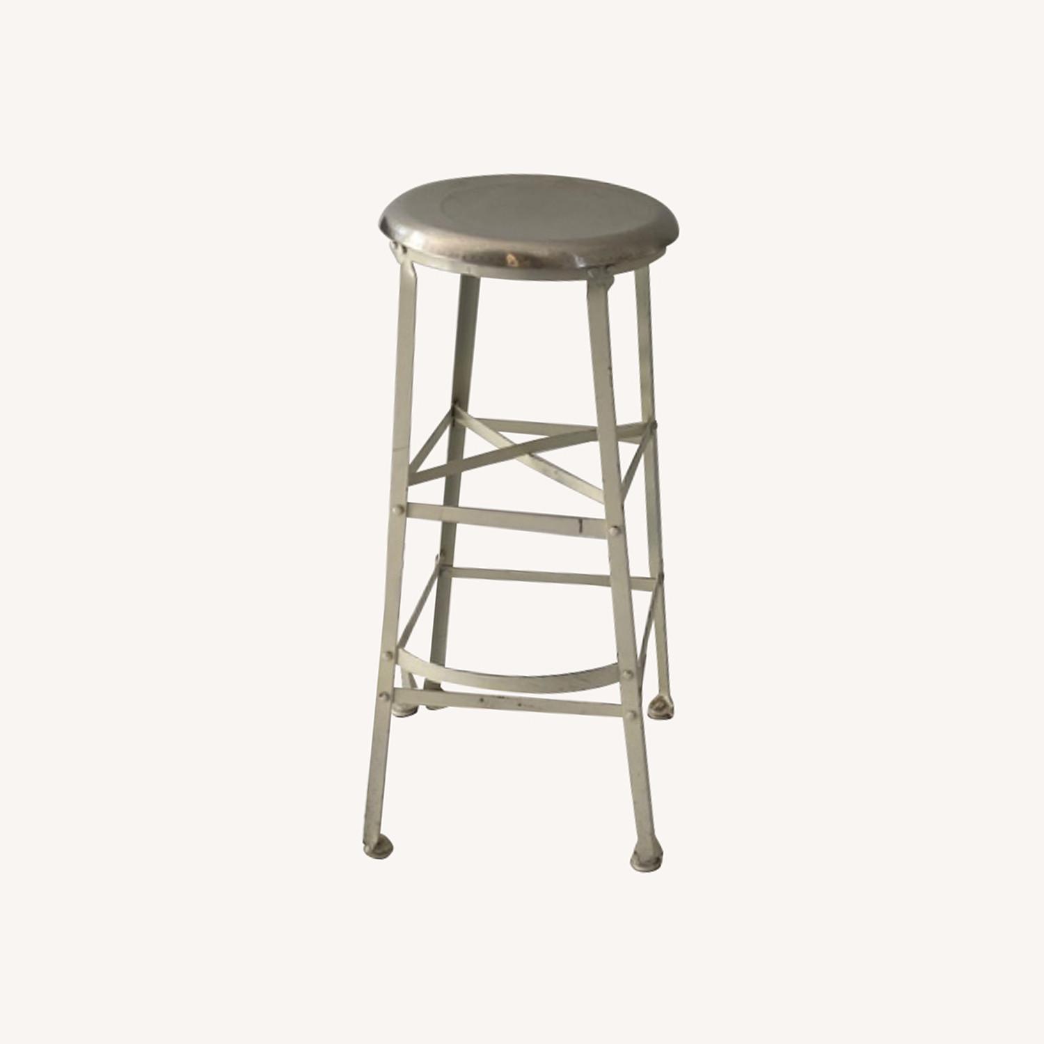 Vintage Style Industrial Stools - image-0