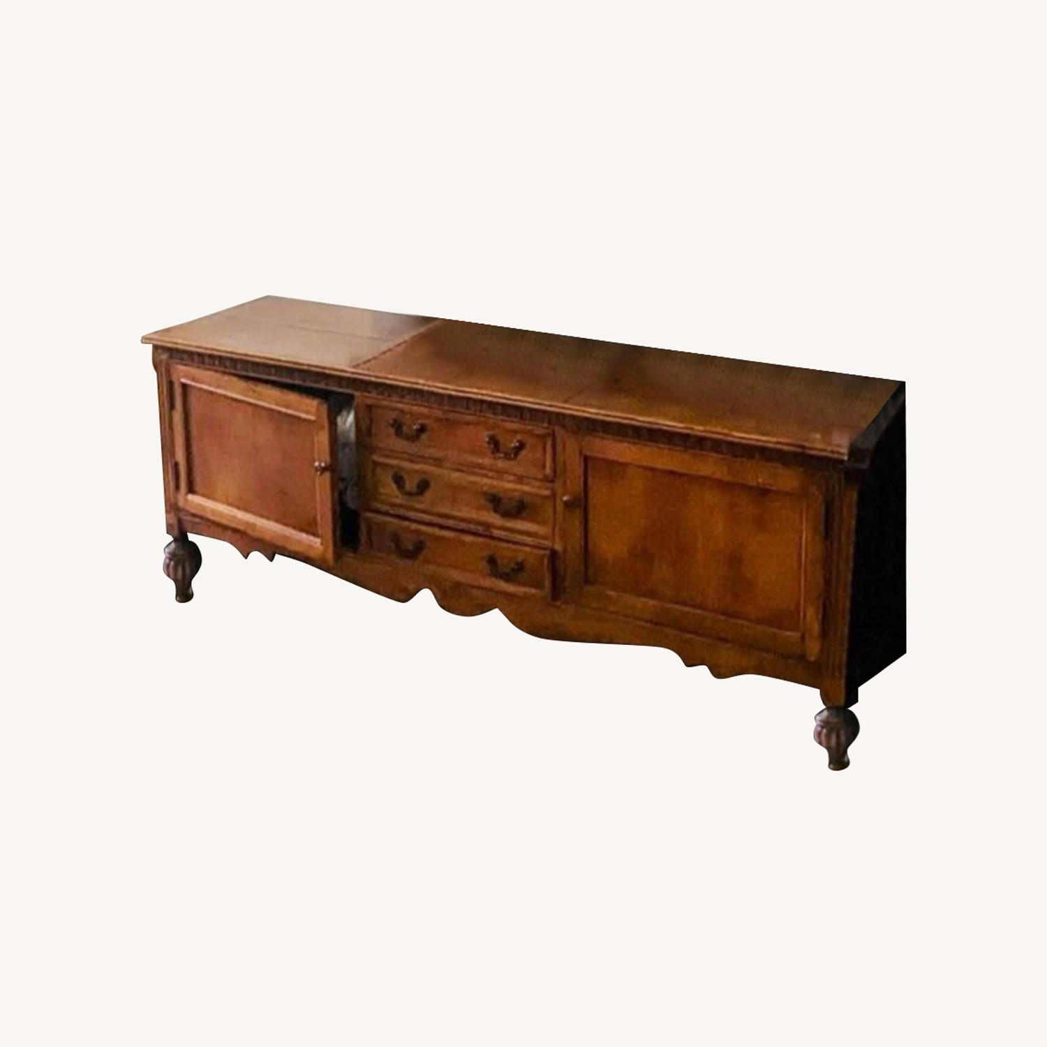 Restoration Hardware Style TV Stand Buffet - image-0