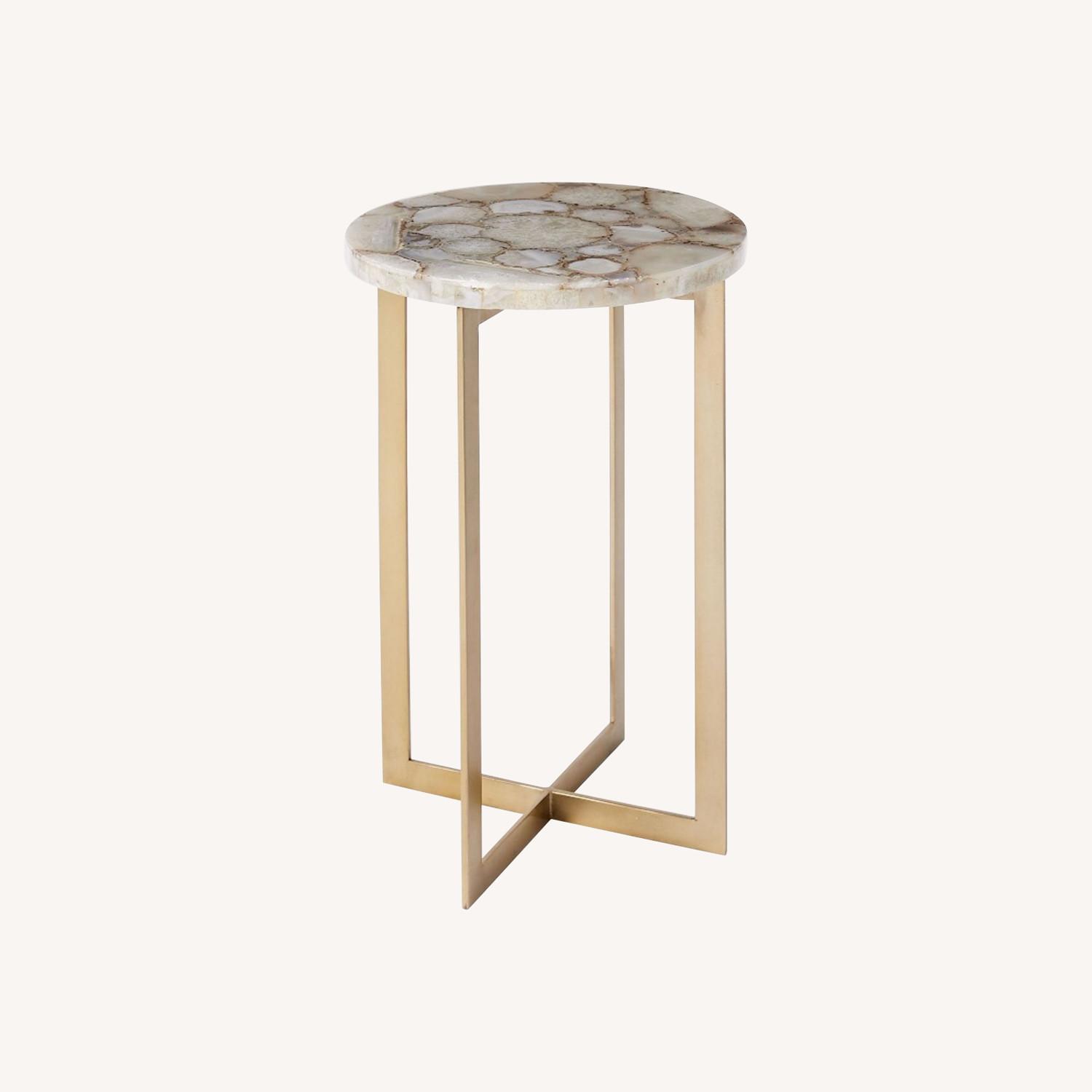 West Elm Agate Side Table - image-0