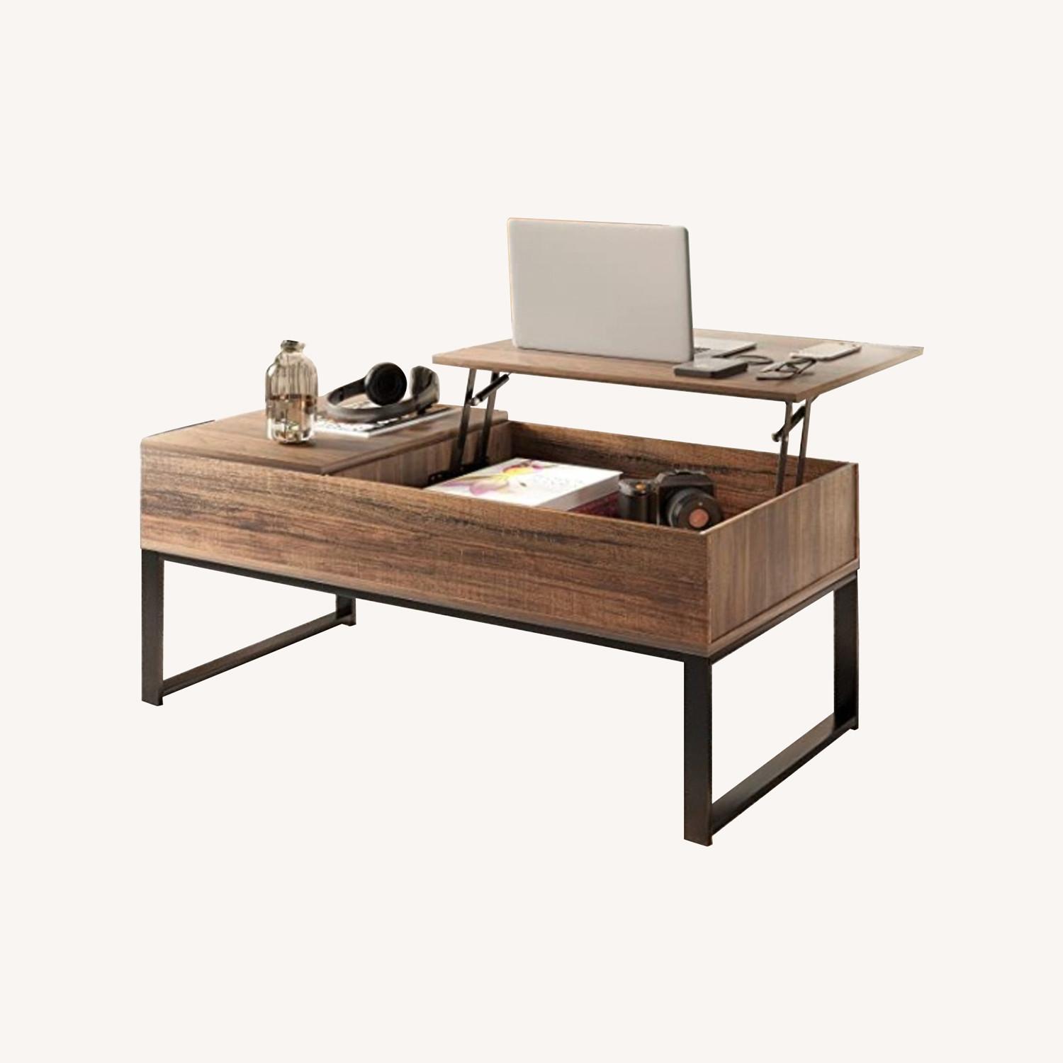 YITAHOME Wood Lift Top Coffee Table AptDeco
