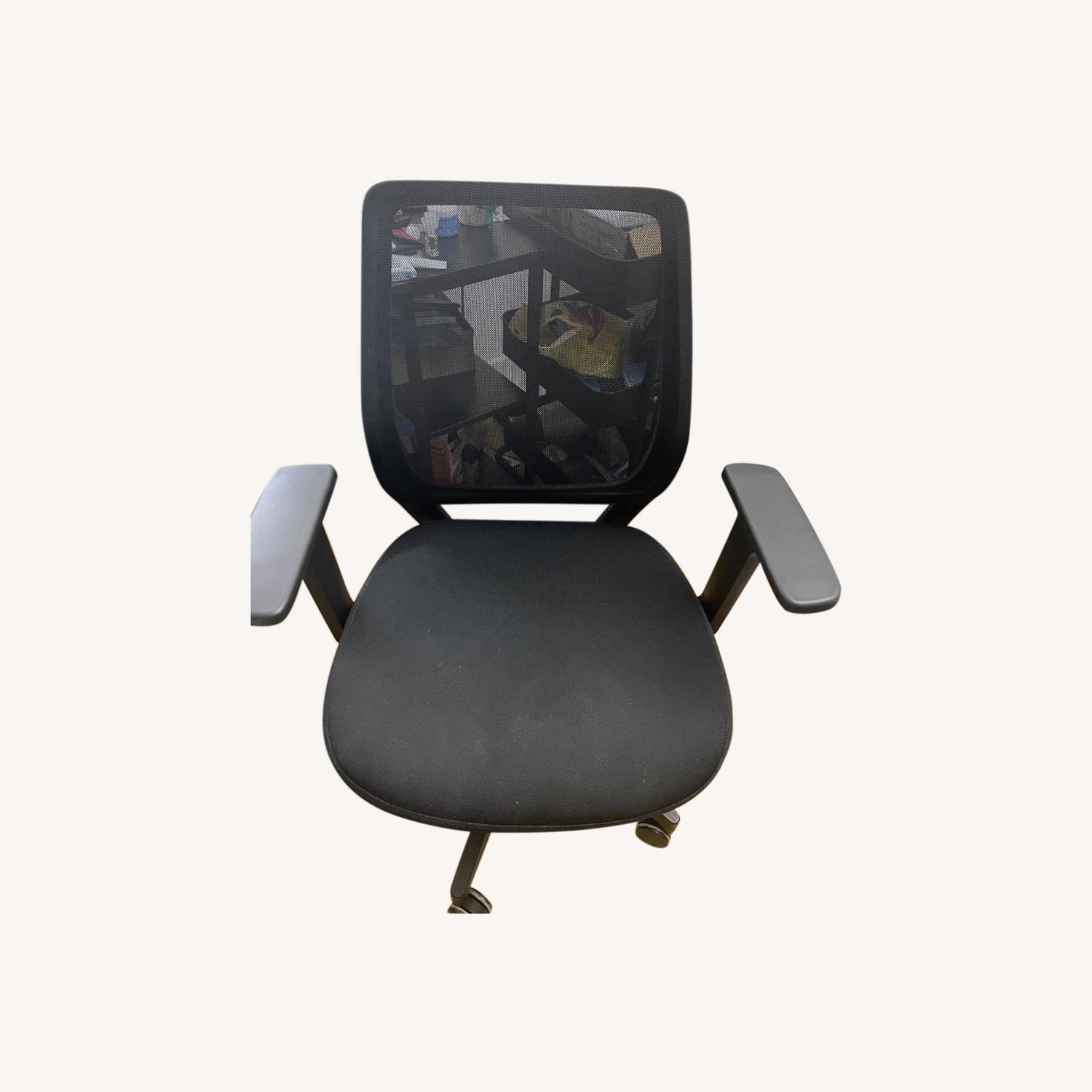 Staples Fabric Swivel Task Chair - image-0