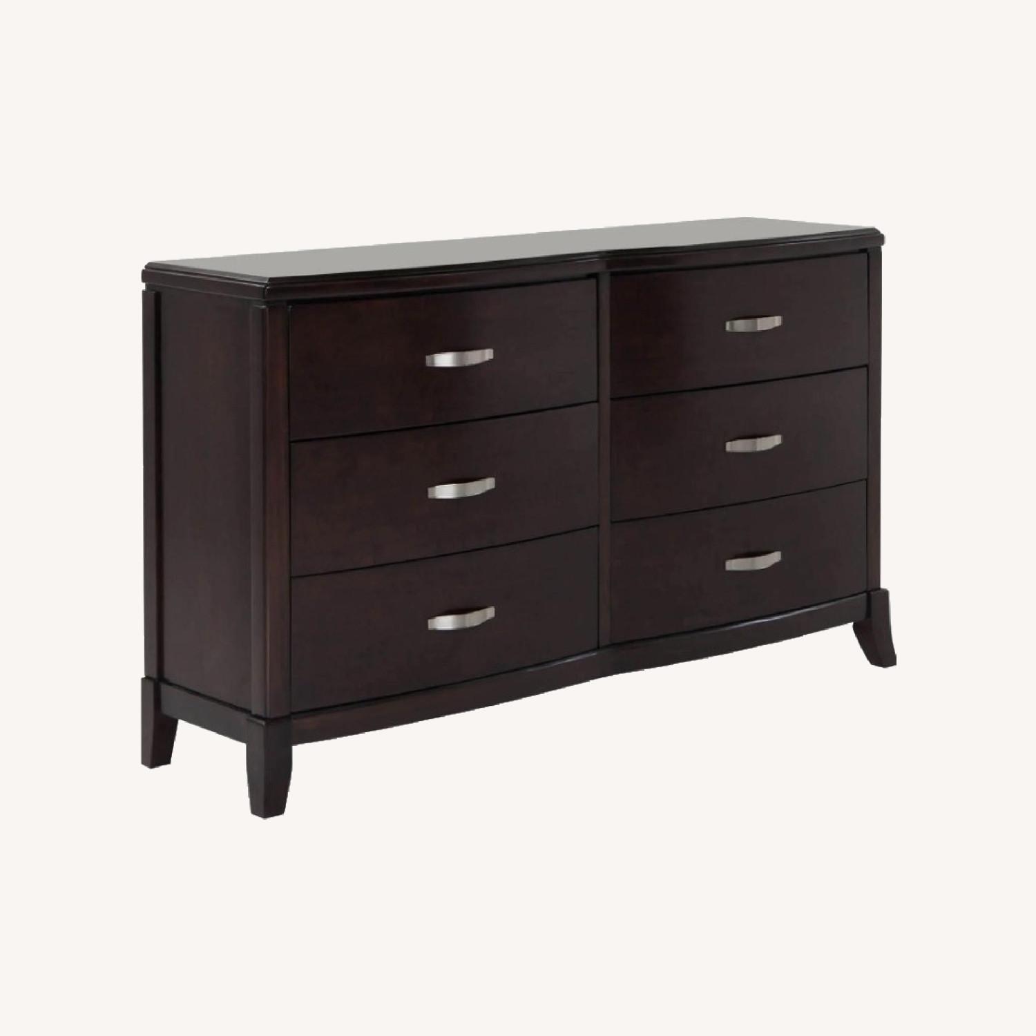 Bob's Discount Jason Espresso Dresser 6 Drawers - image-0