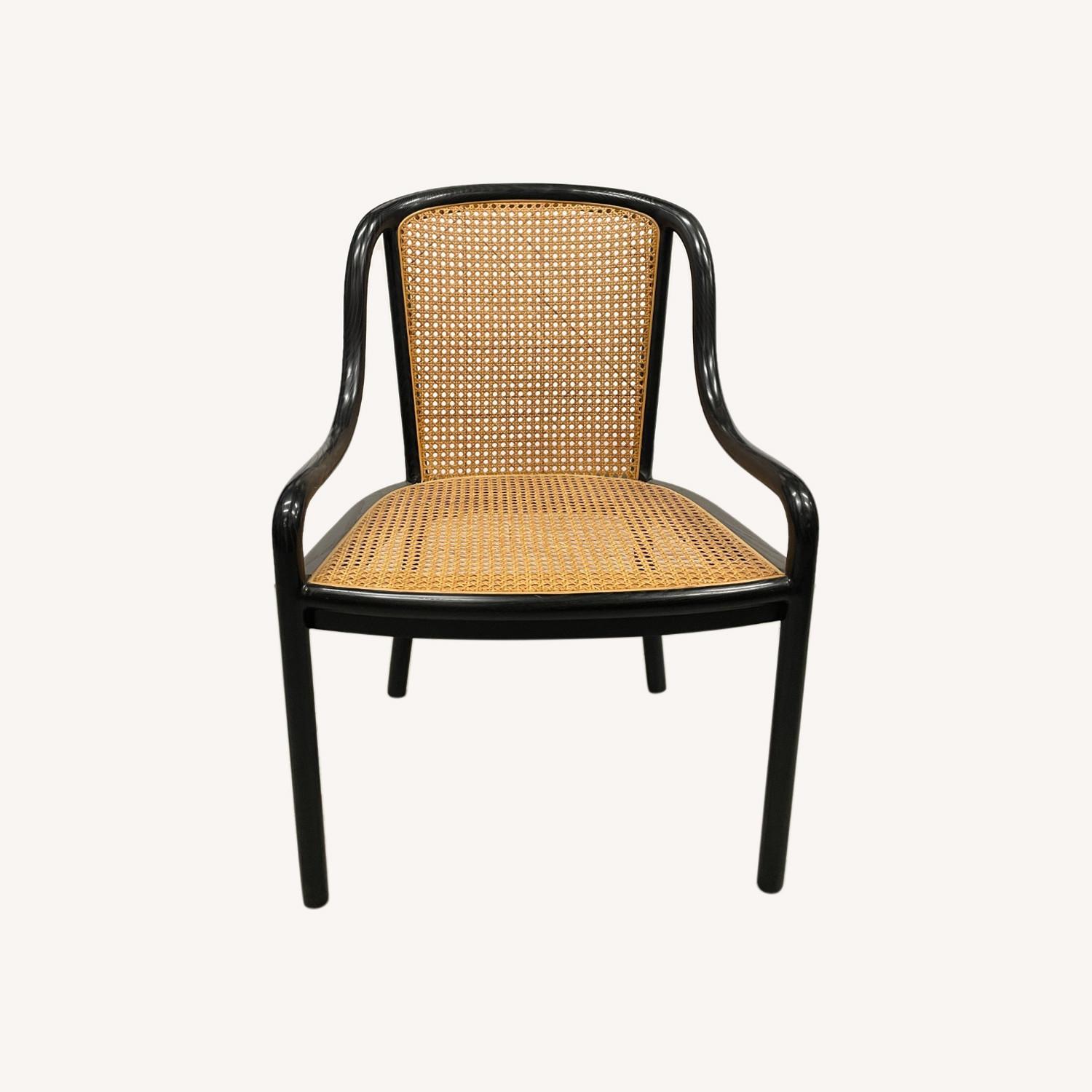Ward Bennett Brickel & Assoc. Ash & Cane Armchair - image-0