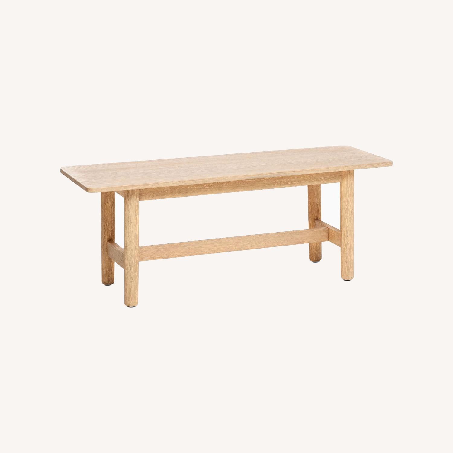 West Elm Hargrove Dining Bench 48" AptDeco