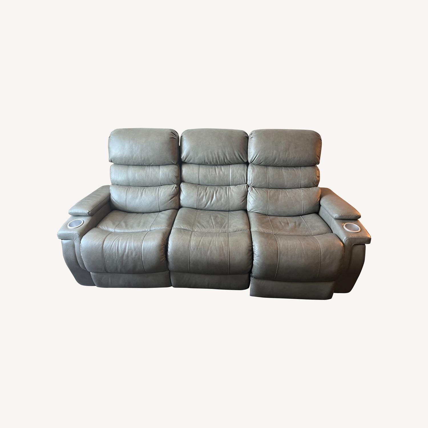Raymour & Flanigan Optimus Power Reclining Sofa - image-0