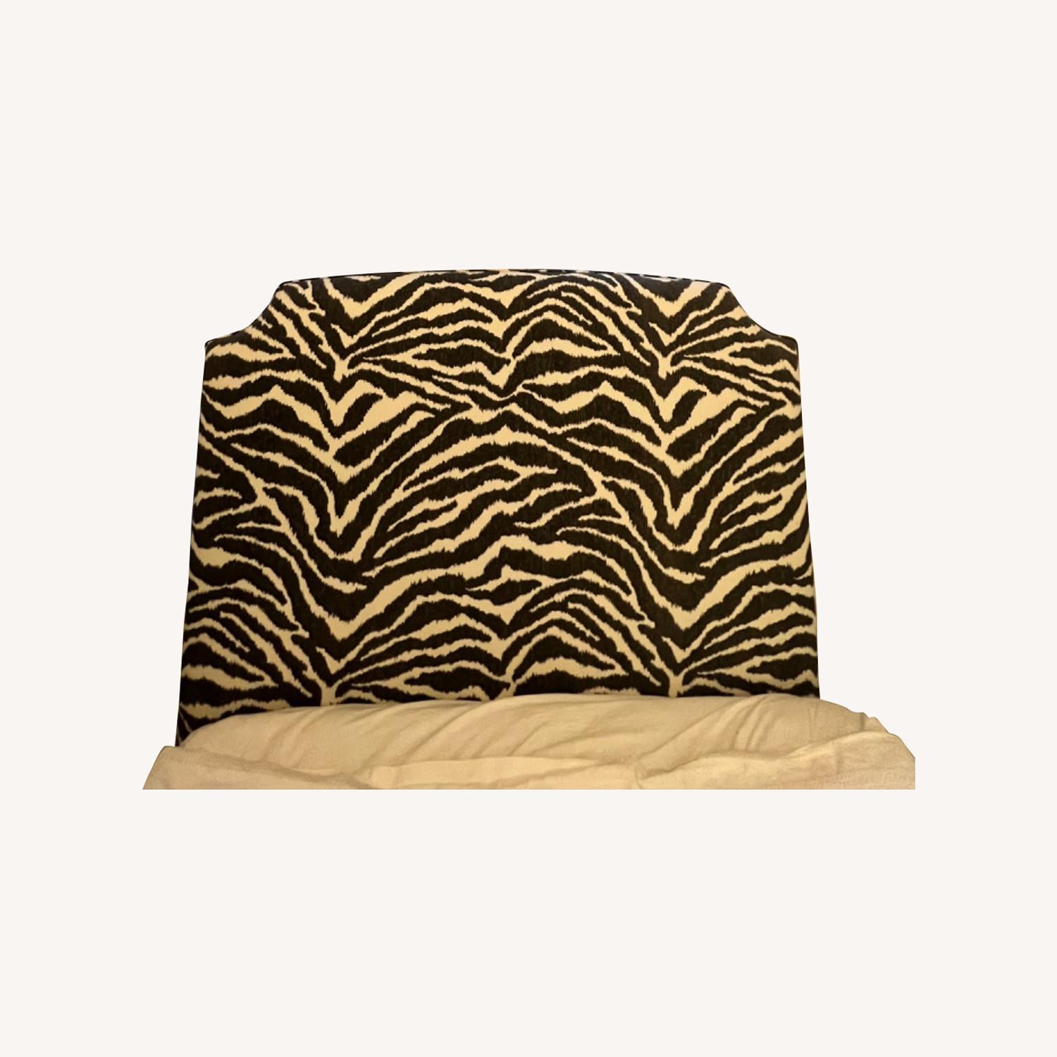 Bed Frame and Custom Headboard - image-0