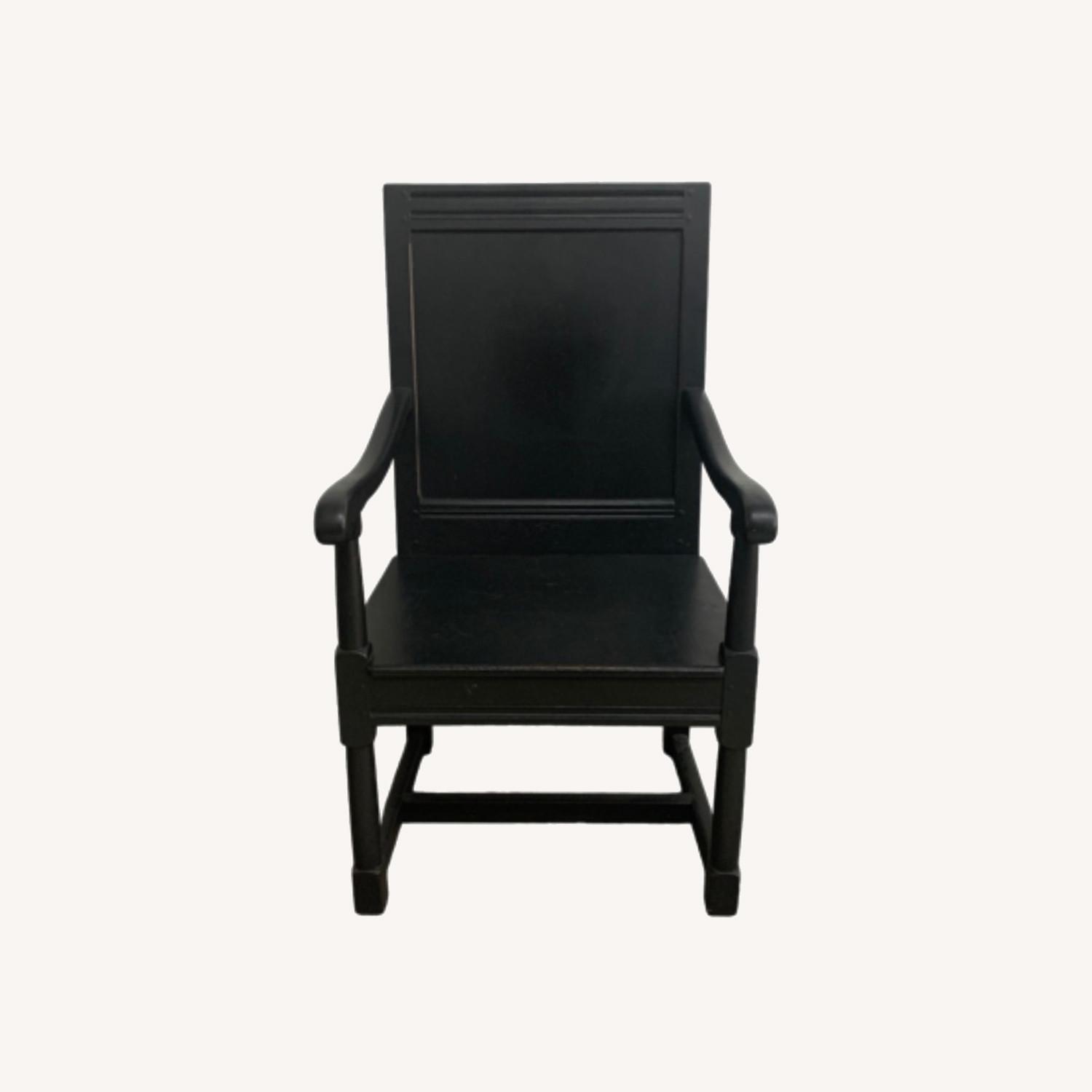 Solid Oak Chair - image-0