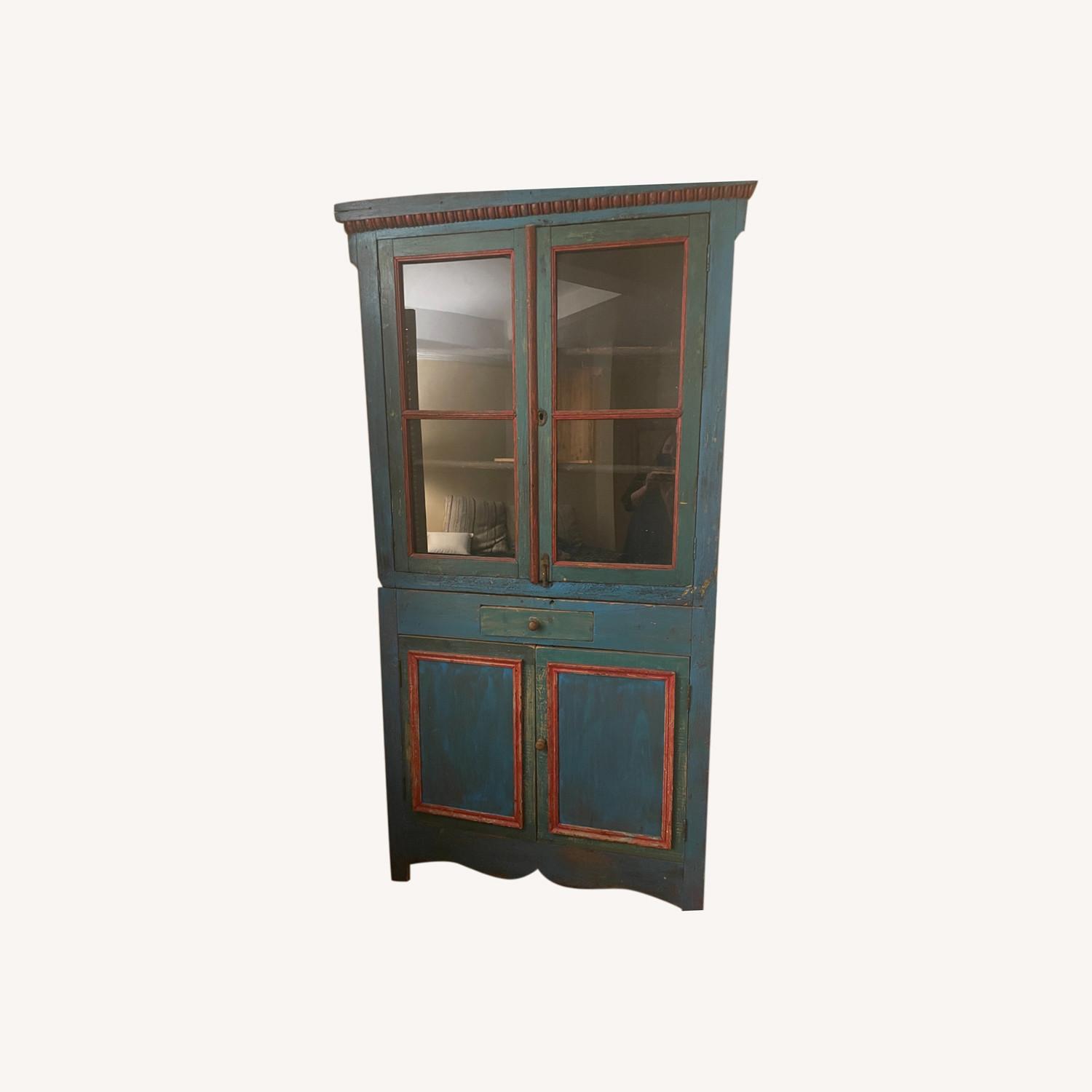 Farmhouse Corner Cabinet - image-0