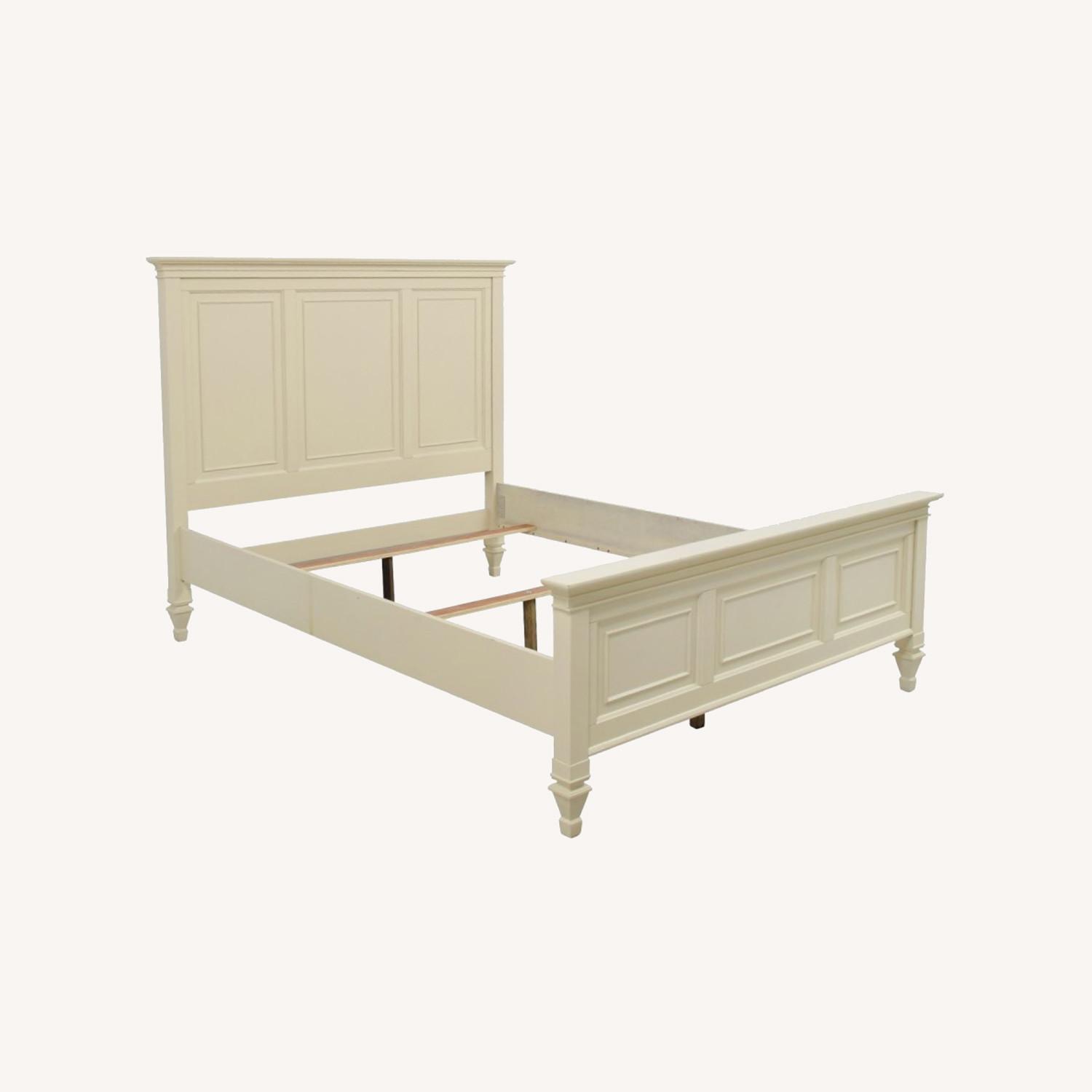 Raymour & Flanigan Somerset Queen Bed Frame AptDeco