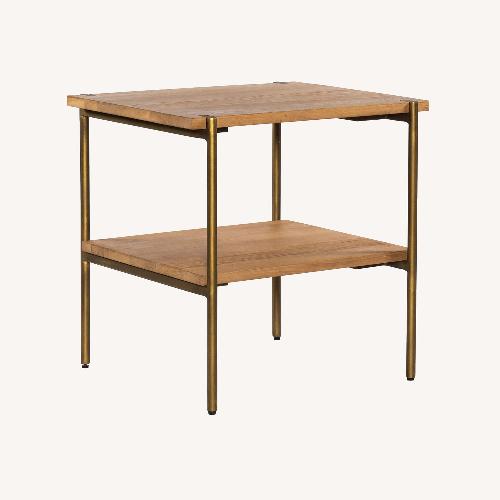 Pottery Barn Tosca Side Table, White AptDeco