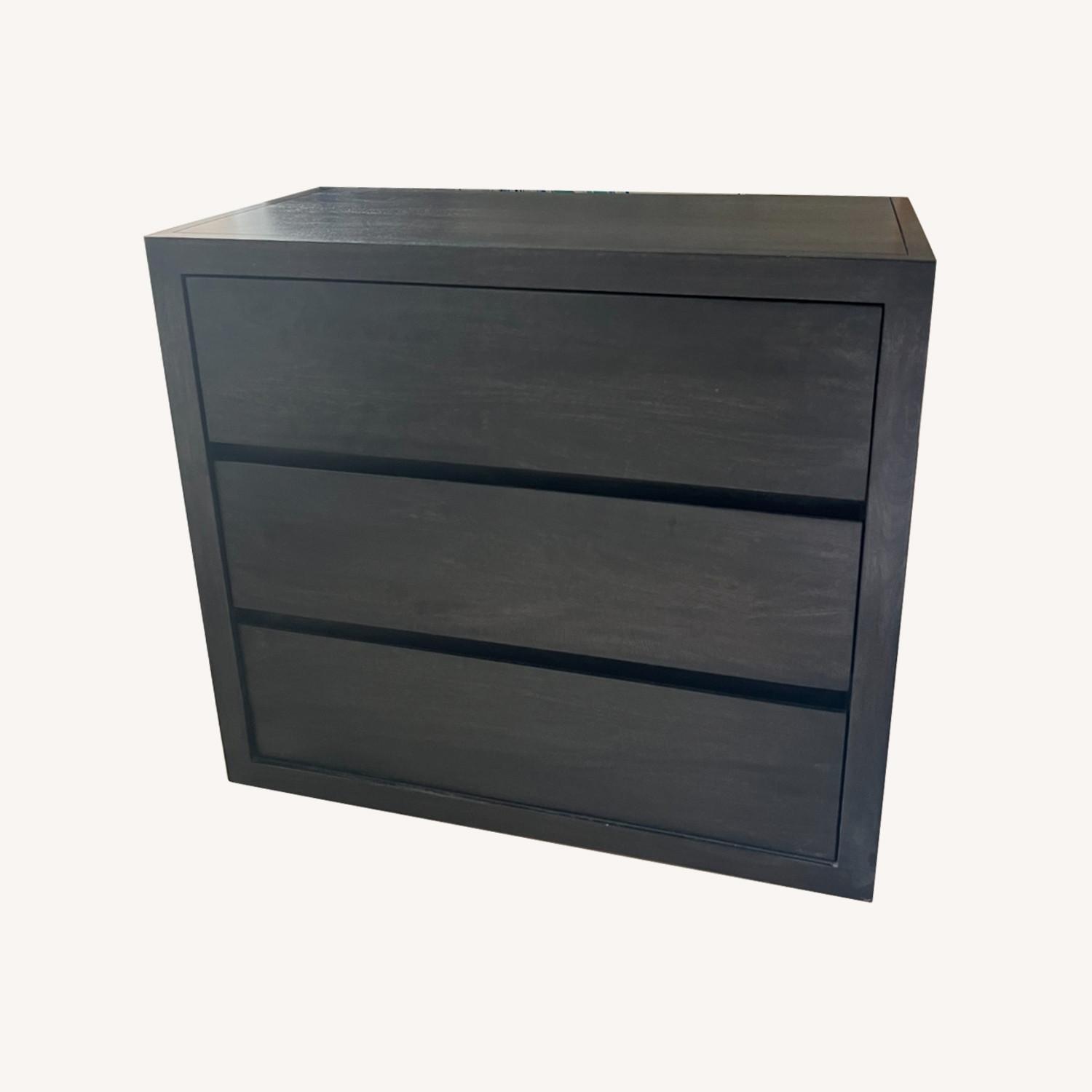 Pottery Barn Cayman Wood 3 Drawer Dresser AptDeco Pottery barn cayman wood 3 drawer dresser aptdeco