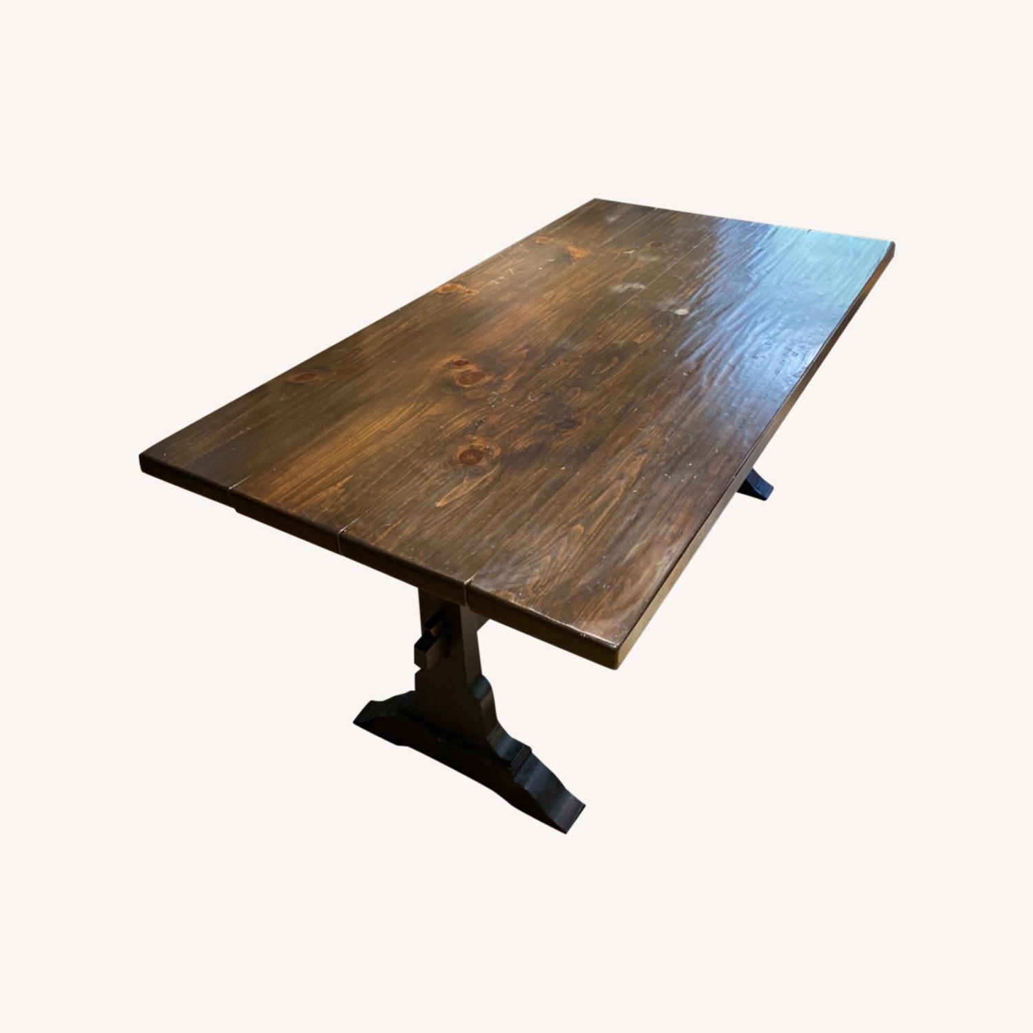West Elm Reclaimed Wood Dining Table - image-0