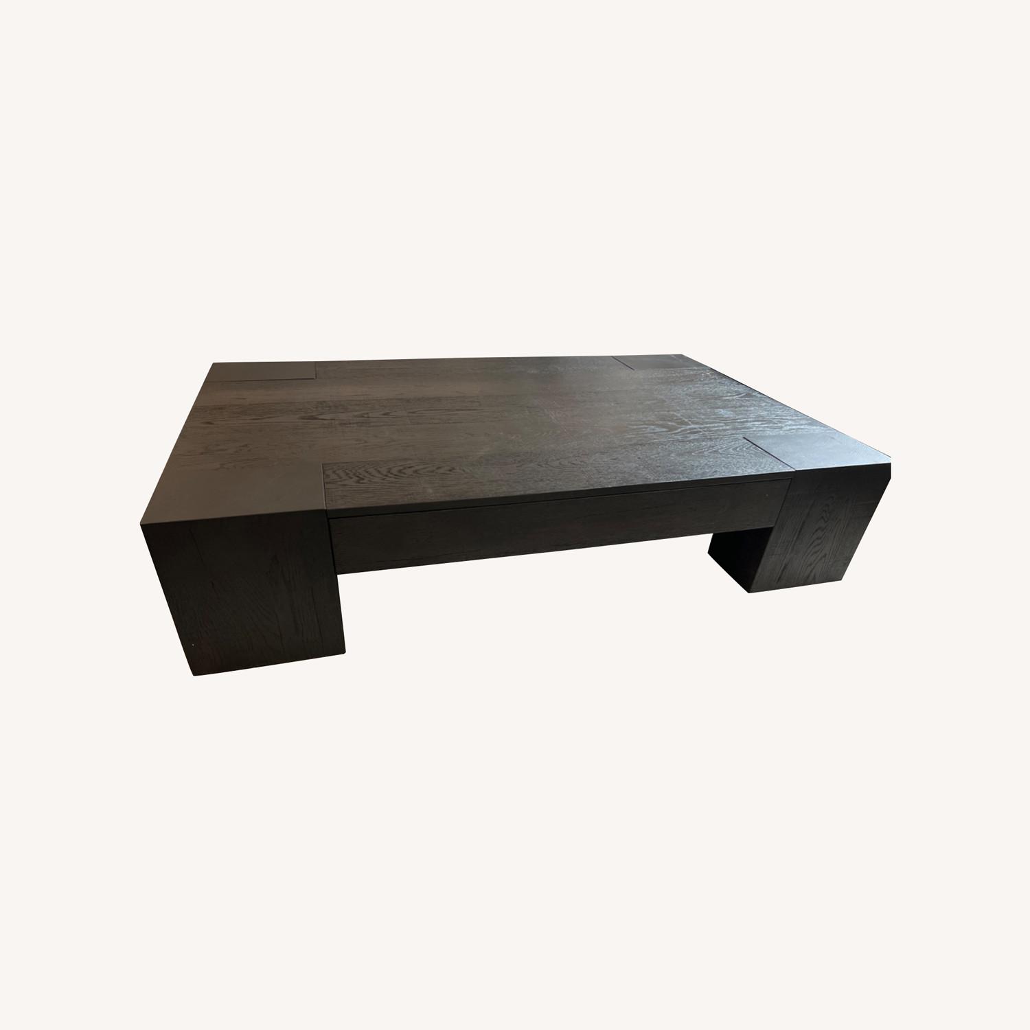 Pottery Barn Merced Coffee Table Black - image-0