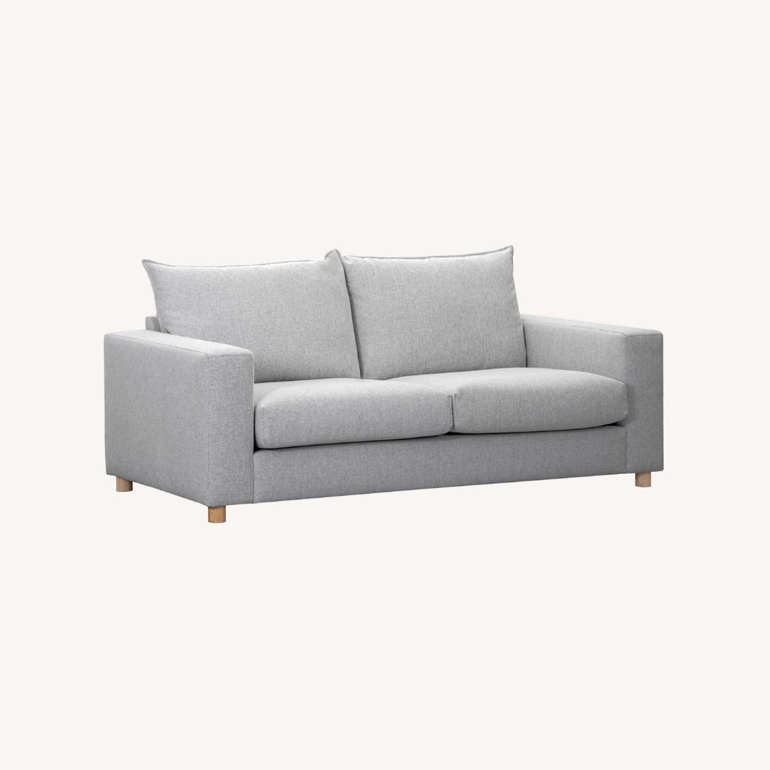 Create Comfort Tailor Performance Fabric Sofa - image-0