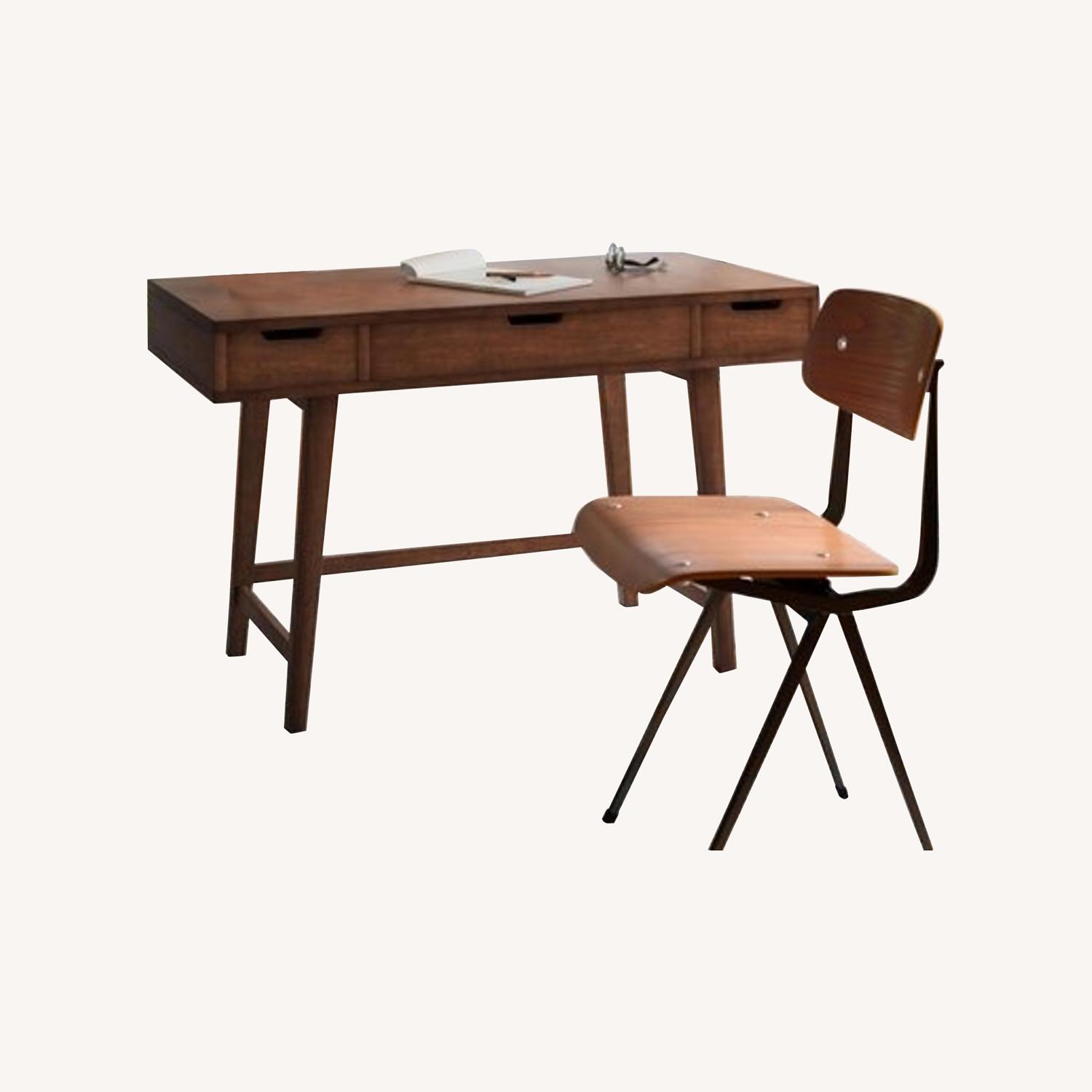 AllModern Solid Wood Mid-Century Desk - image-4