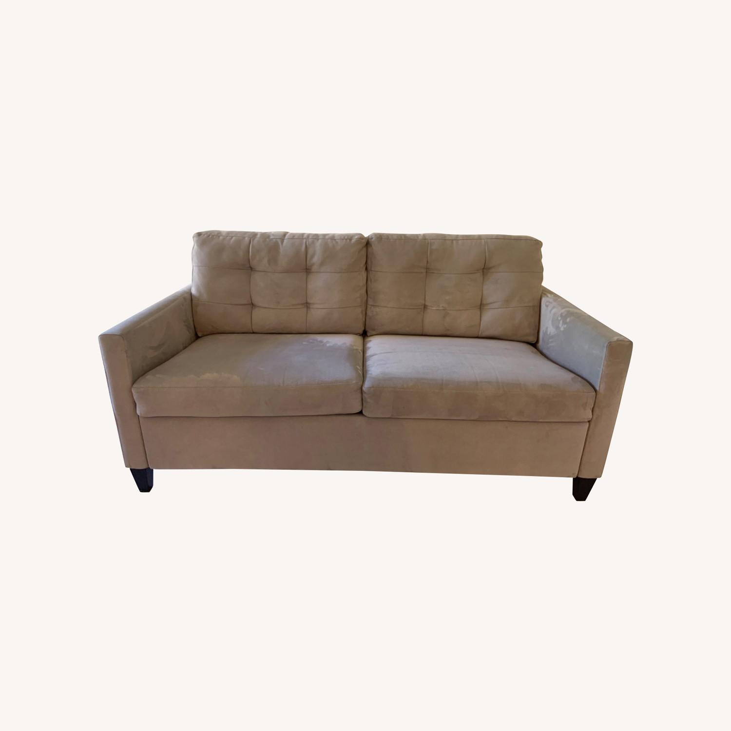 Crate & Barrel Sleeper Sofa - image-0