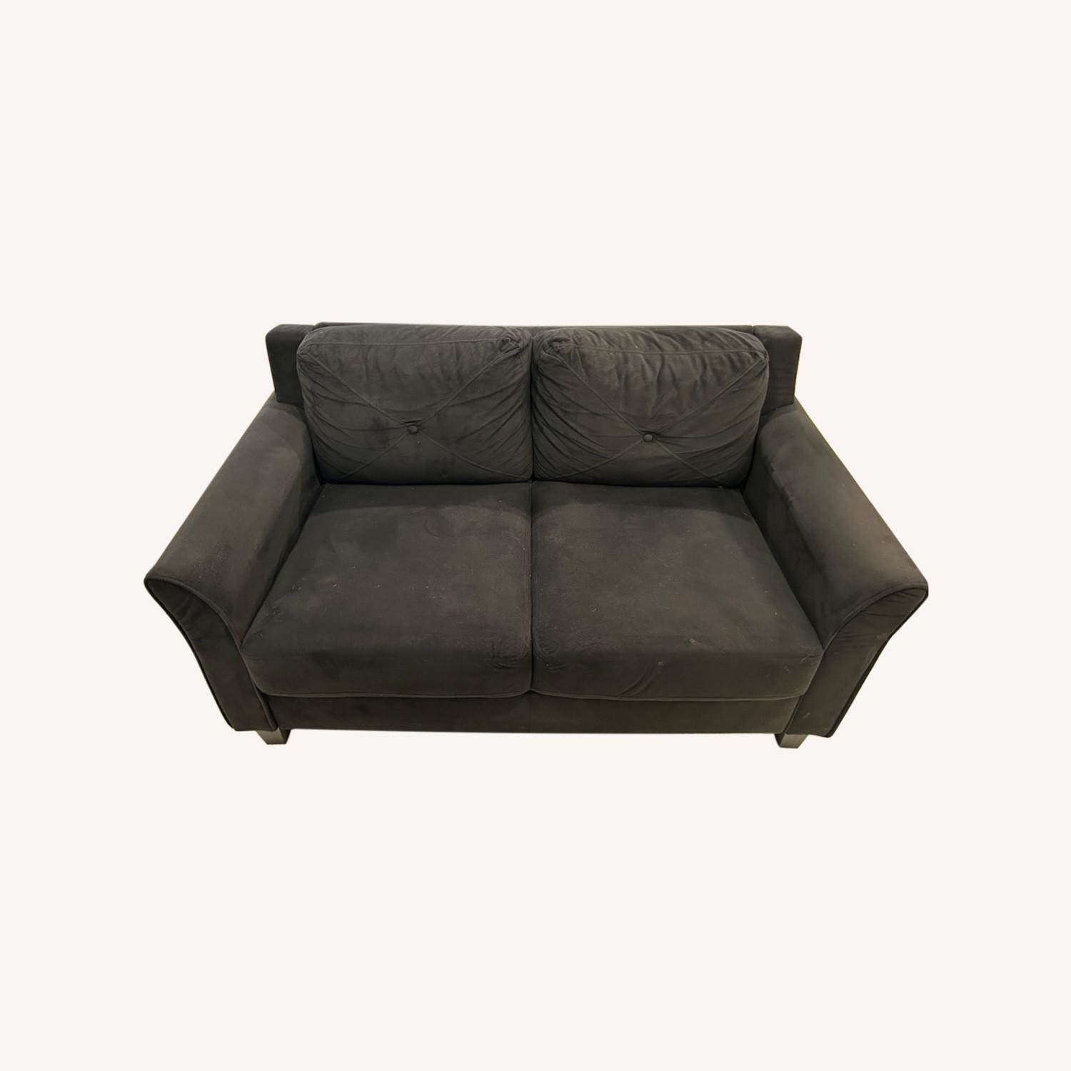 Wayfair Black Loveseat - image-0