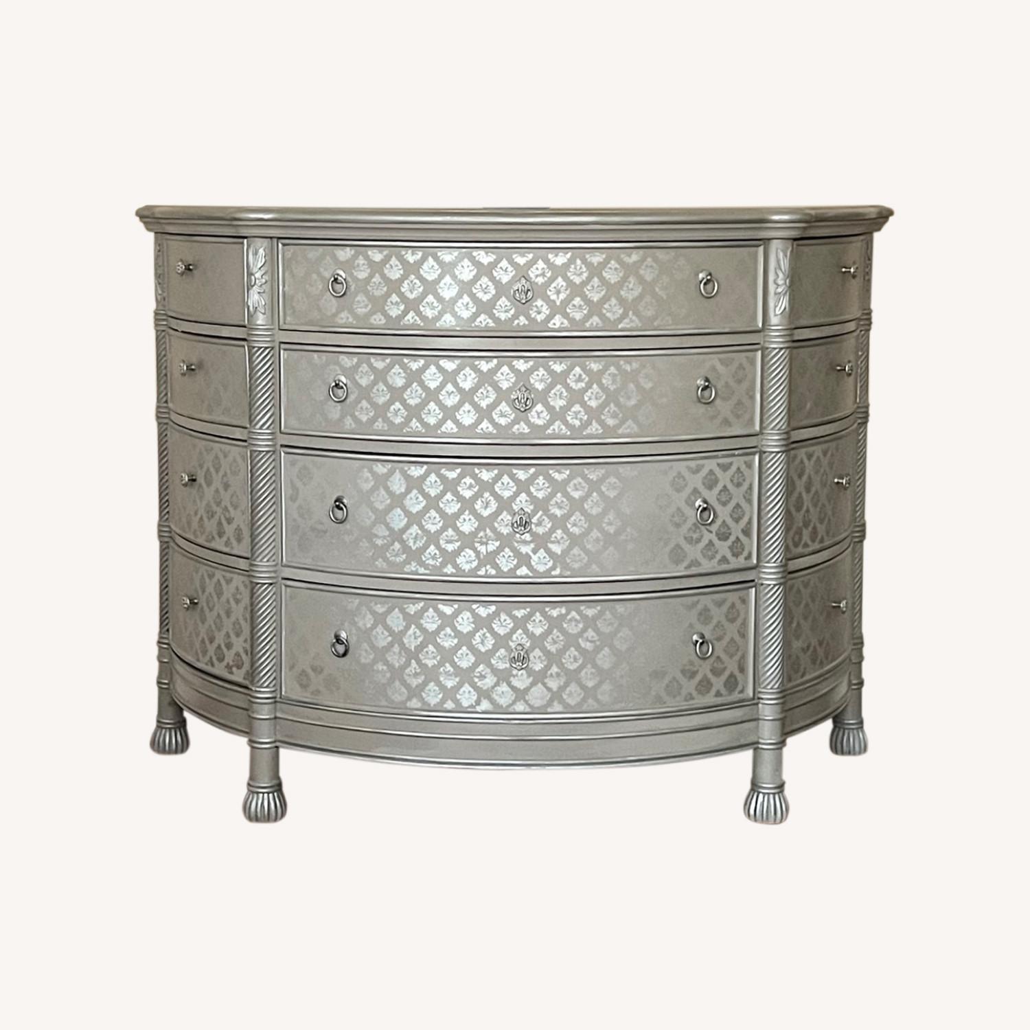 Half Moon Vintage Wooden Dresser - image-0