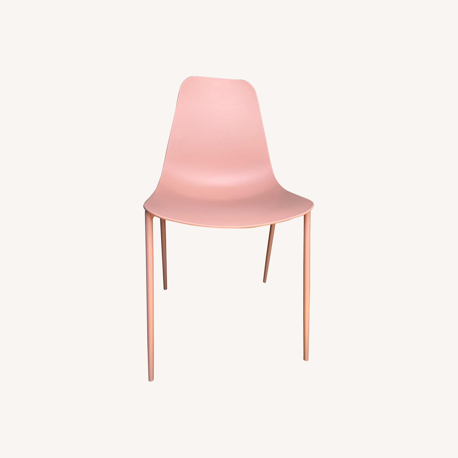 Article Dusty Rose Modern Dining Chairs AptDeco