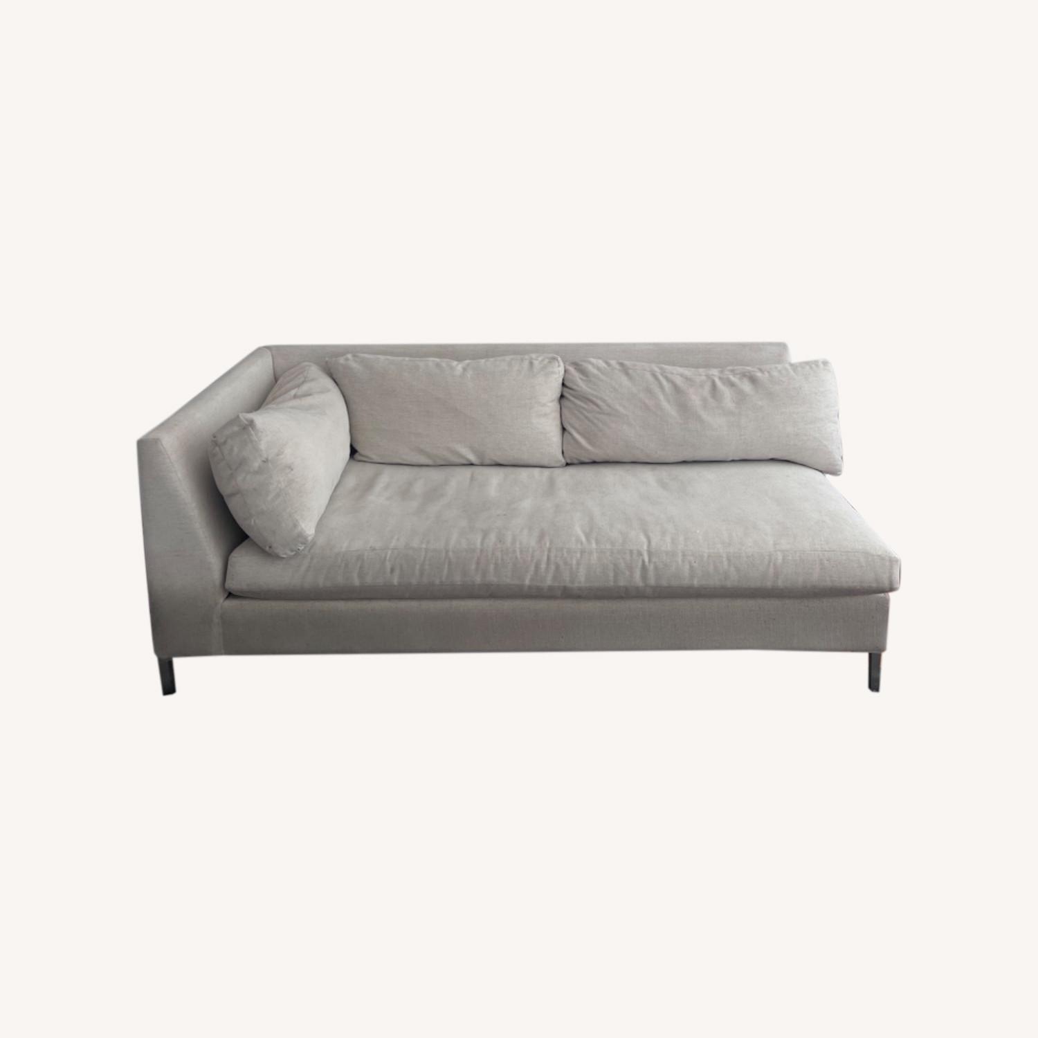 CB2 Decker Left Arm Sofa - image-0